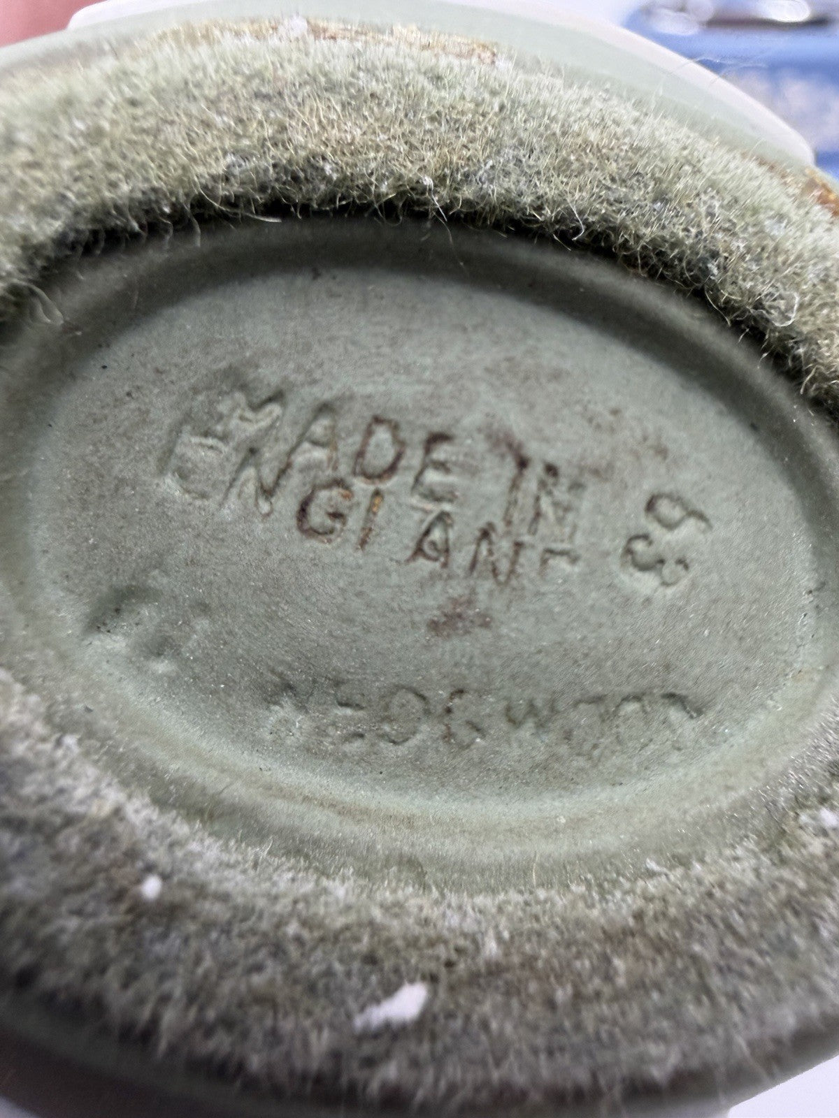 Wedgwood Jasperware Green &blue Lighters Ashtray Set 4 PCs England Porcelain