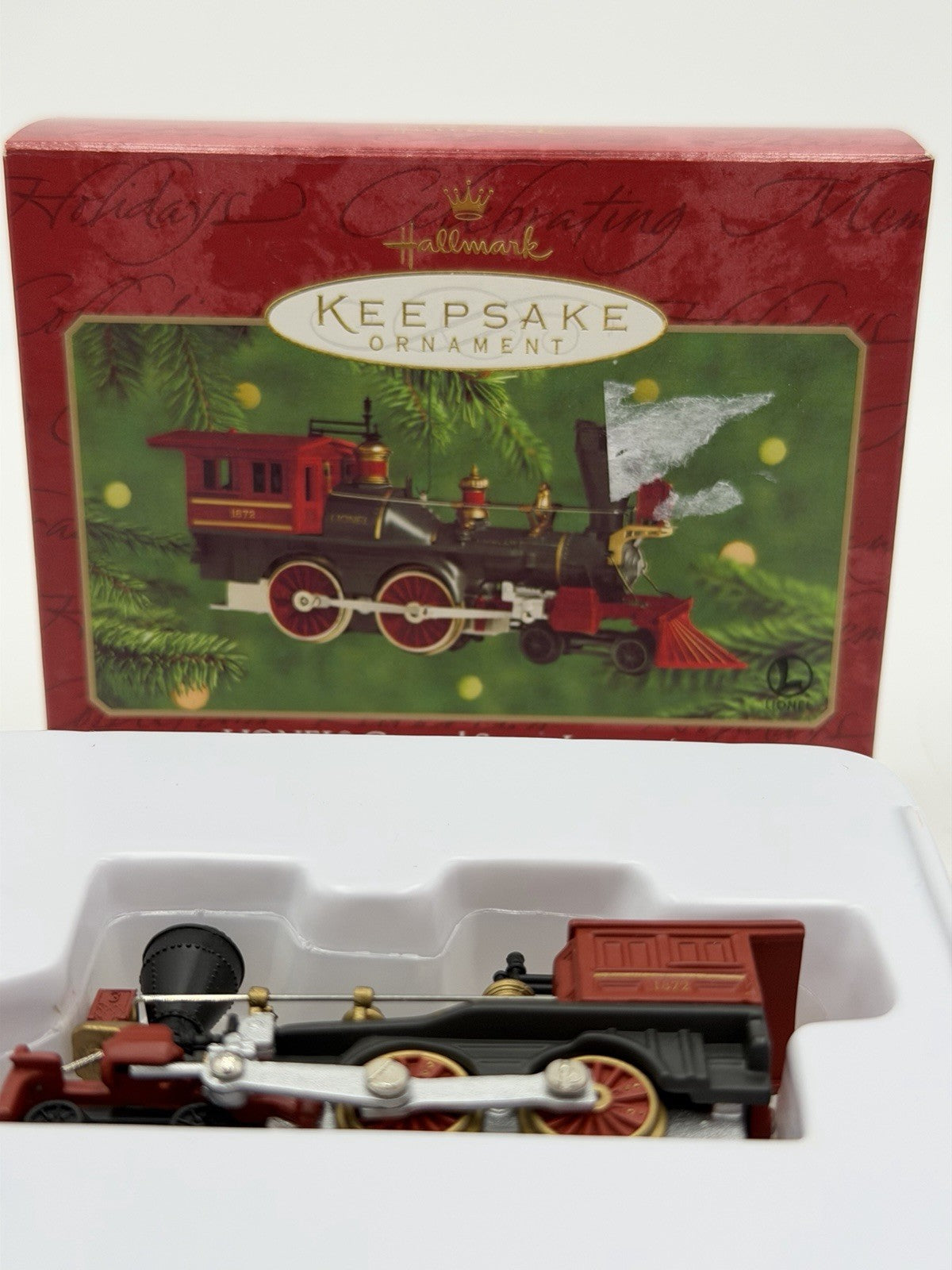 Hallmark Lionel General Steam Locomotive 1872 Diecast Keepsake Ornament Sealed