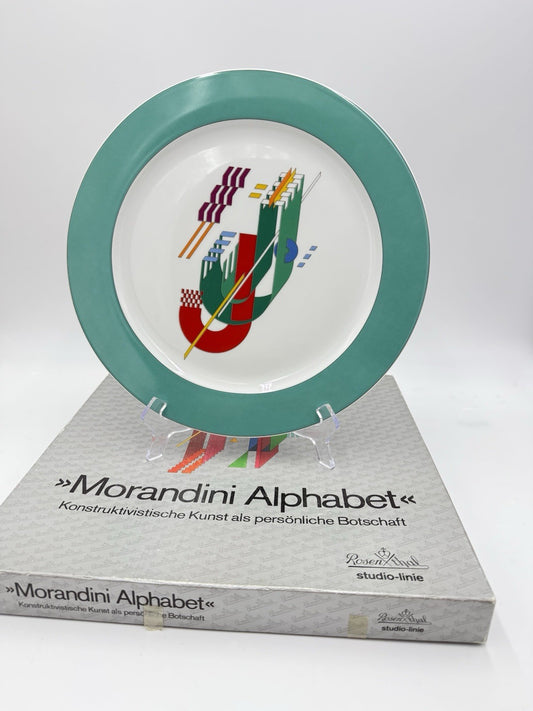 Rosenthal Studio-Line Morandini Alphabet Wall plate Marcello Morandini letter J