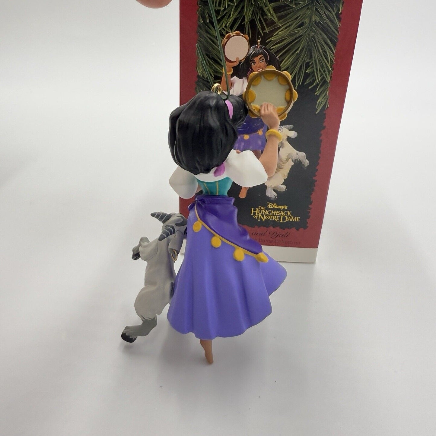 Hallmark Keepsake Esmeralda And Djali The Hunchback Of Notre Dame Ornament 1996