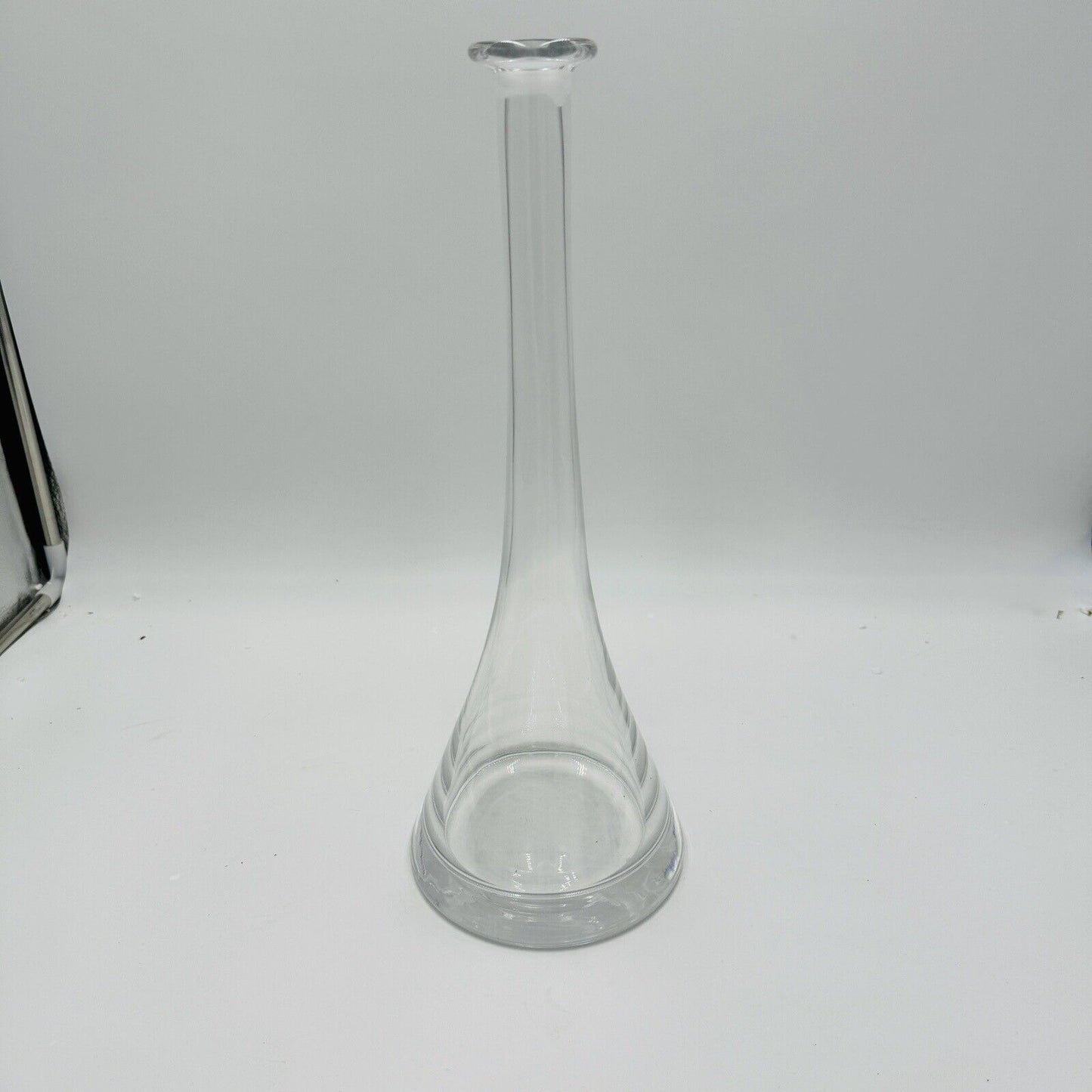 Orrefor Sweden Crystal by Olle Alberius Decanter Glasbruk 18in Large Home Decor