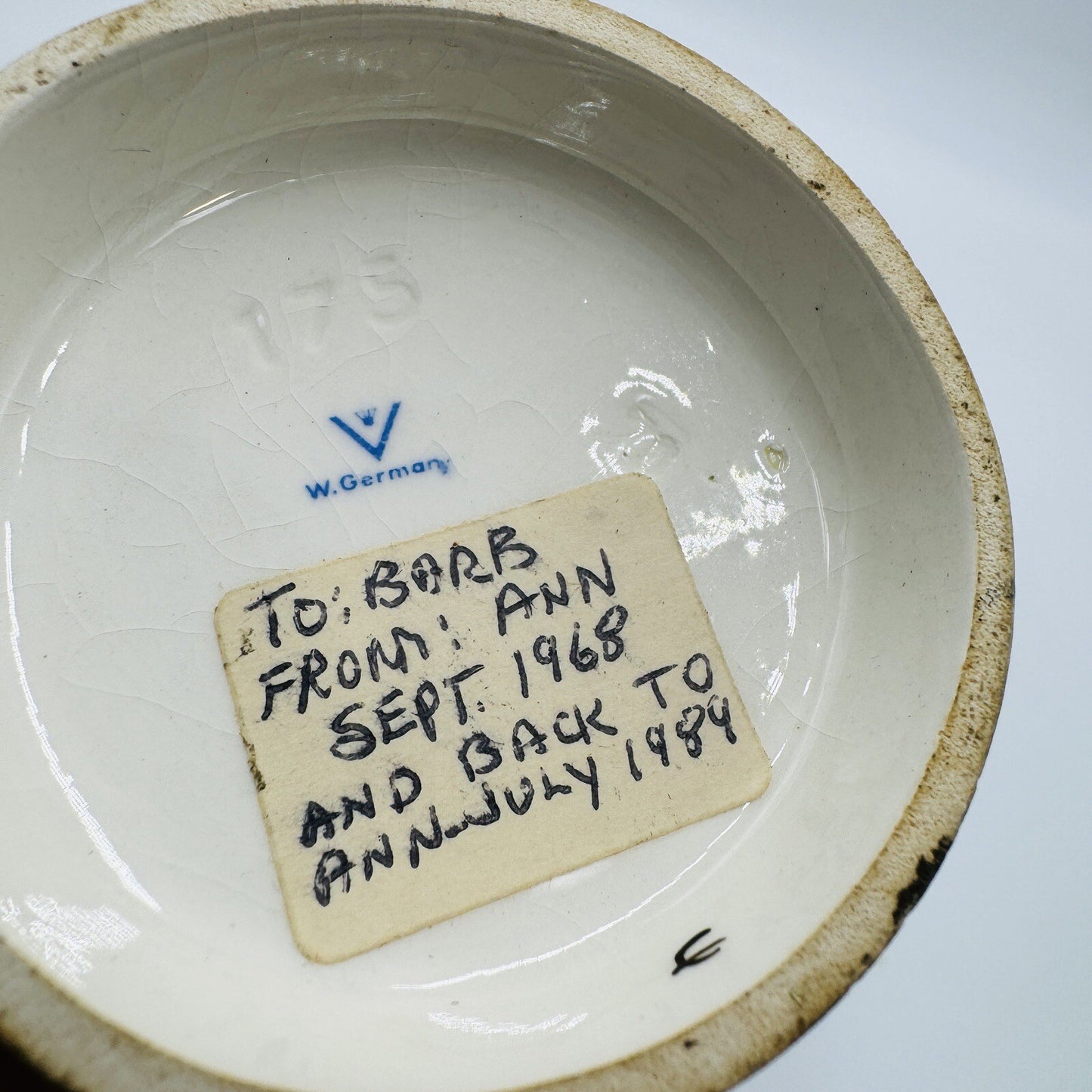 Vintage Goebel Hummel Mother's Darling #175 Figurine Germany Girl 1960 Painted