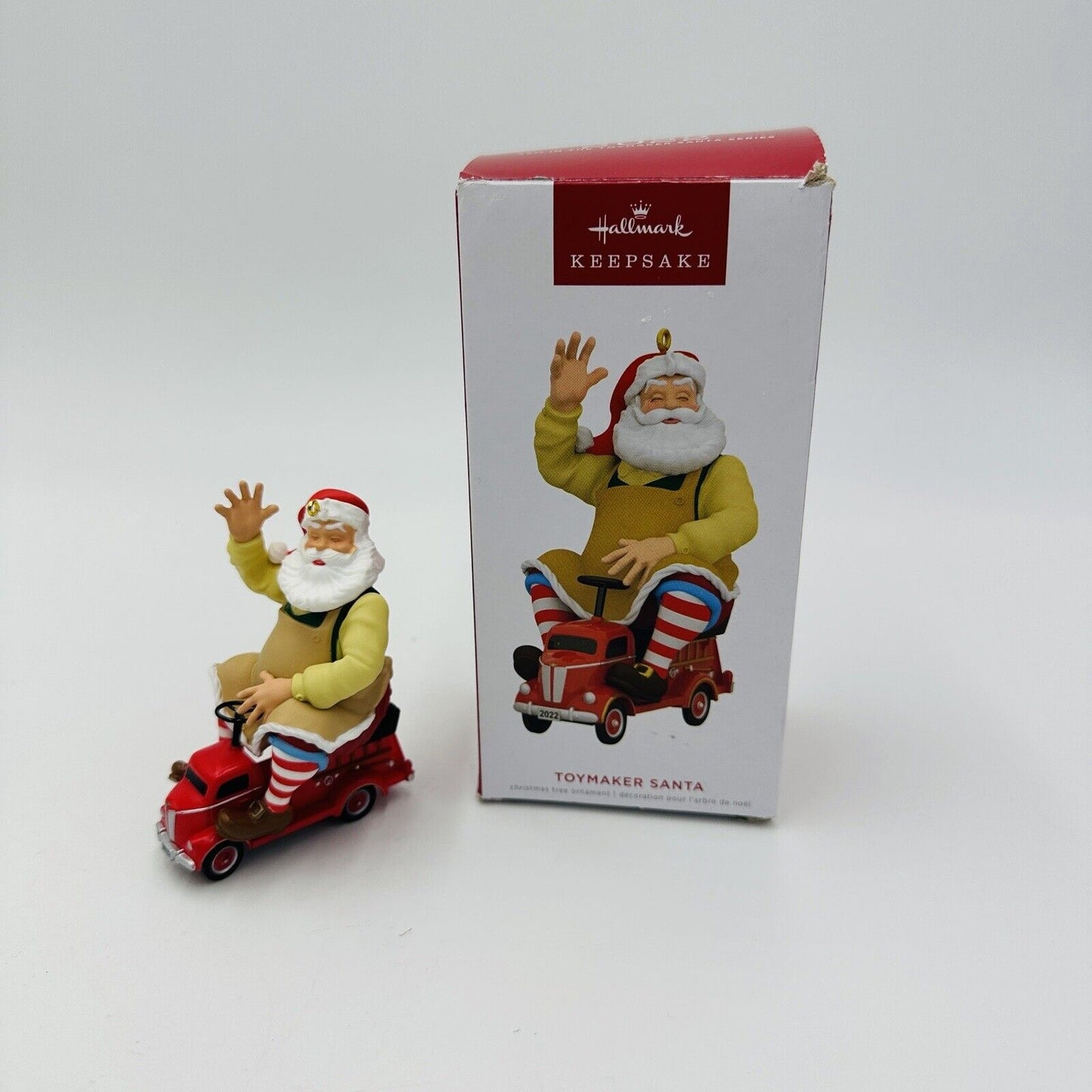 Hallmark Christmas Ornament Keepsake Toymaker Santa 23rd in Series 2022