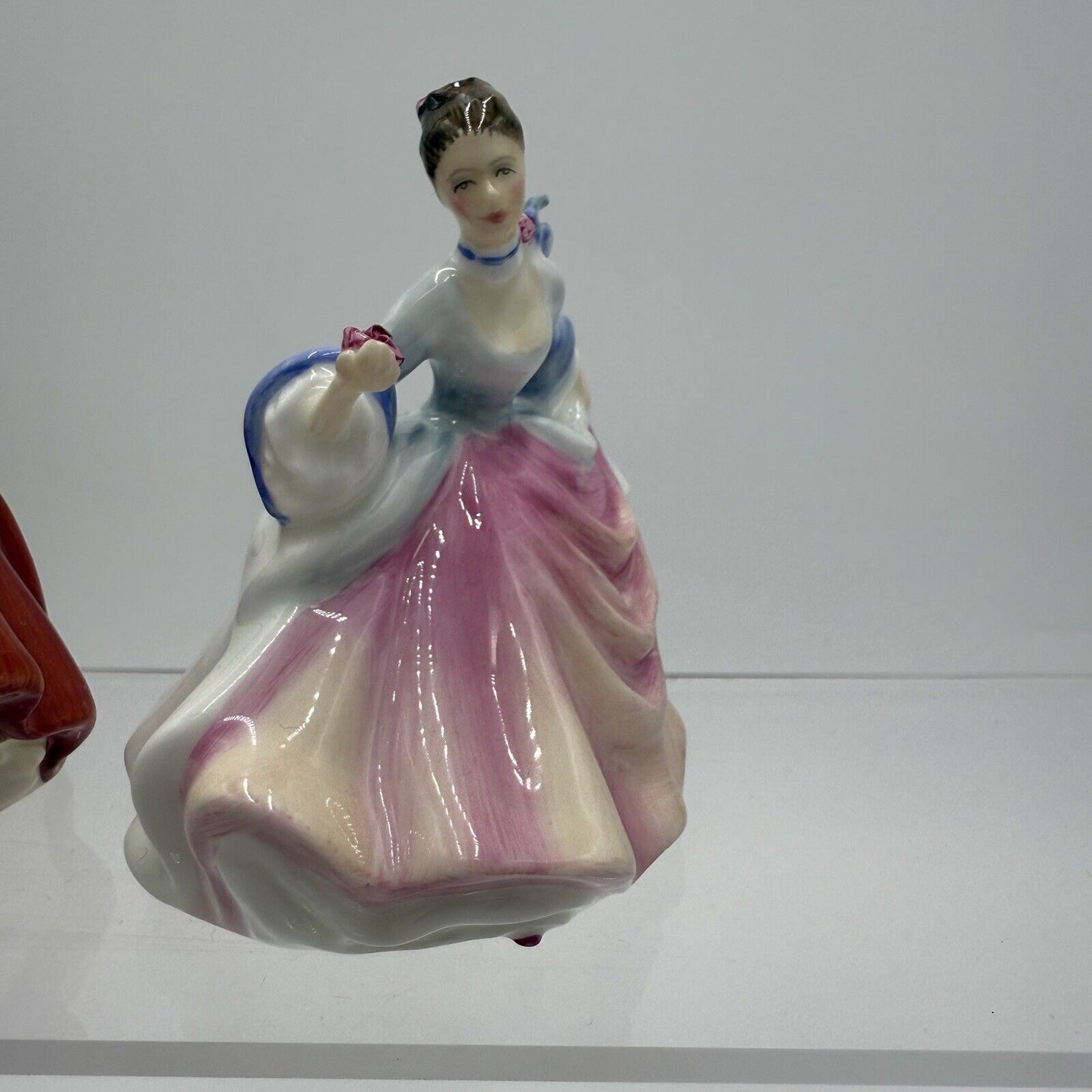 Royal Doulton Southern Belle & Rebecca Porcelain England Figurines Miniatures