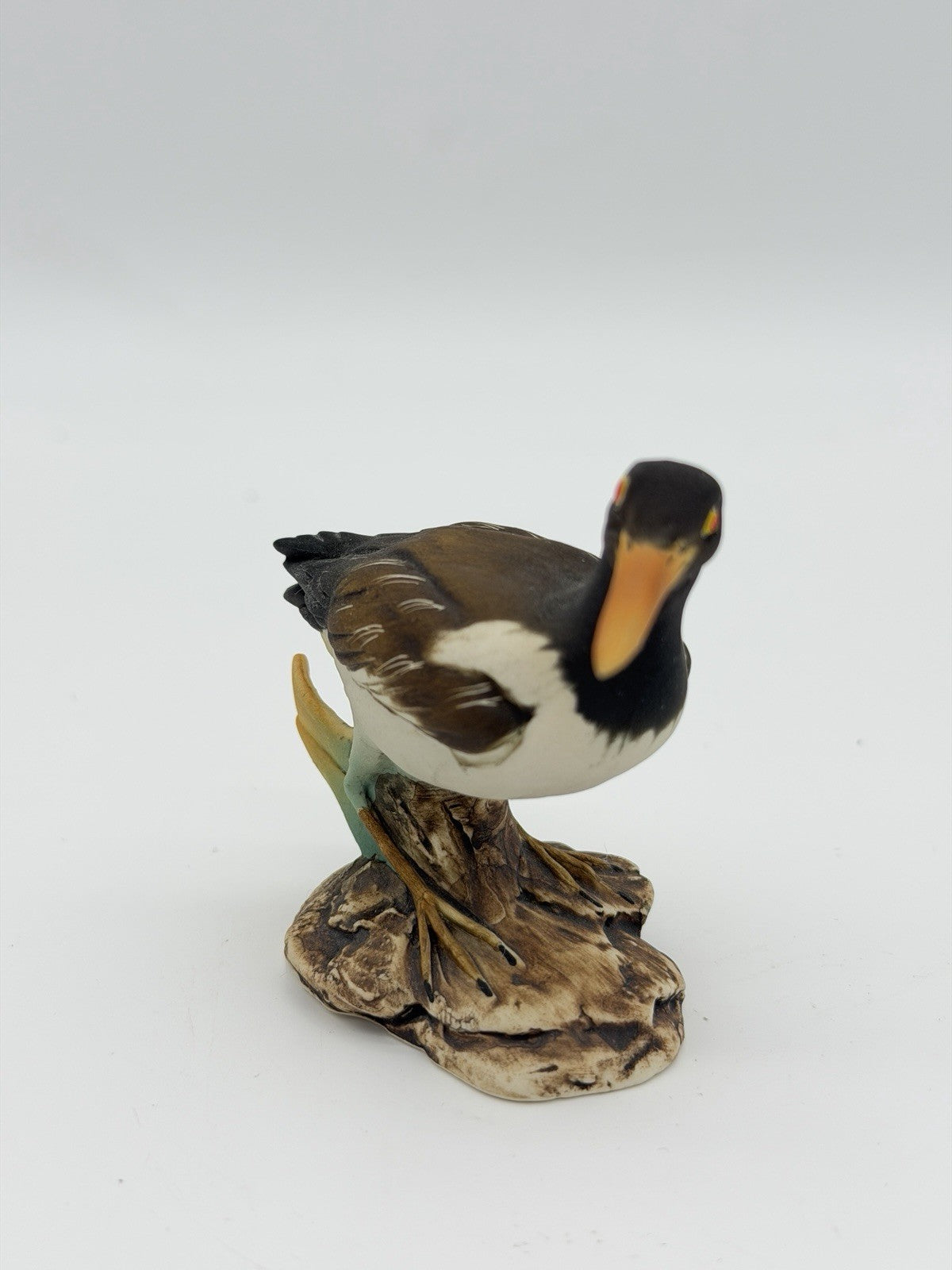 vintage capodimonte Italy Riccardo Pennati American Oystercatcher bird figurine