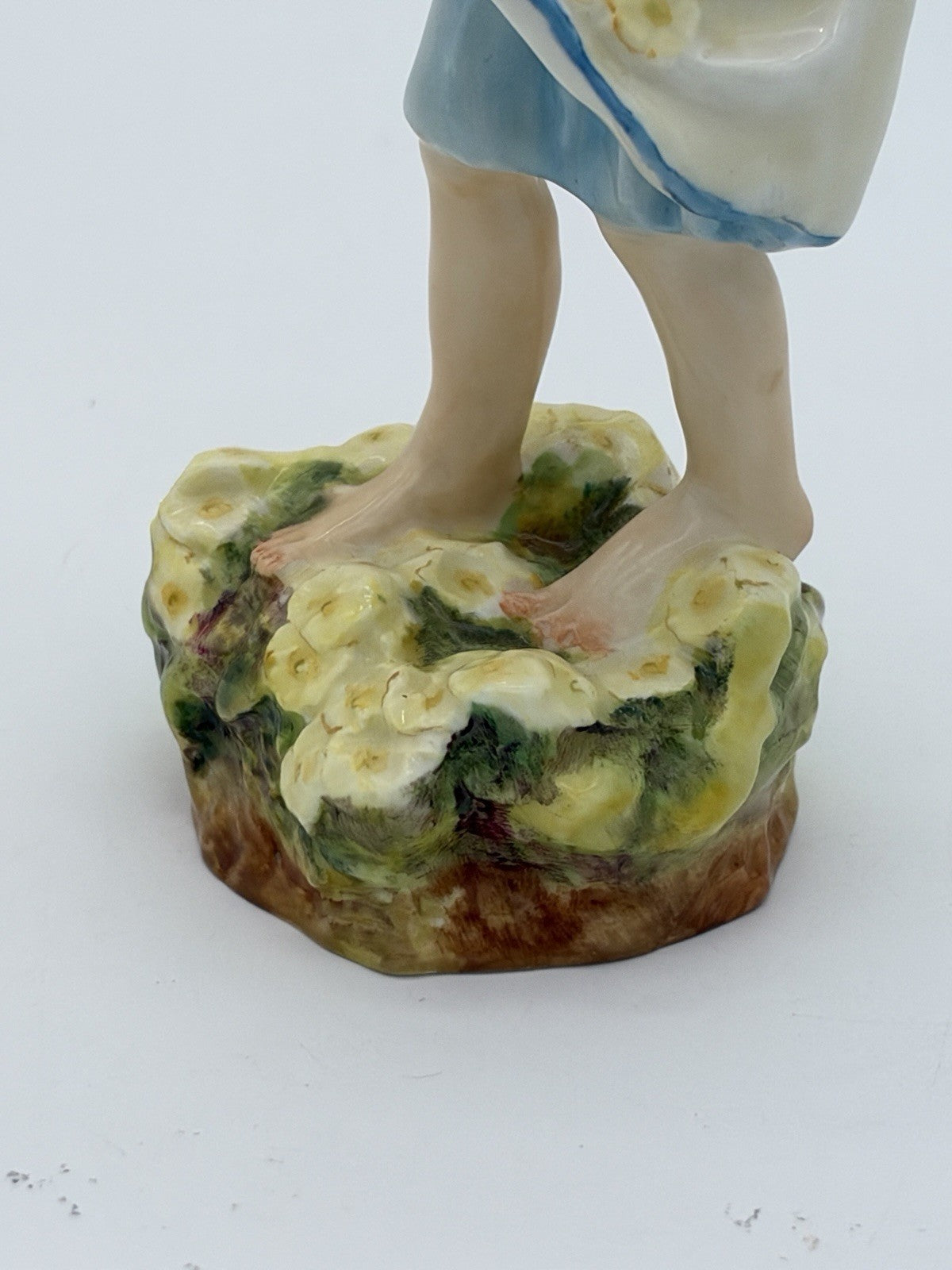 Royal Worcester porcelain figurine The First Cuckoo No. 3082 By F. Doughty Rare