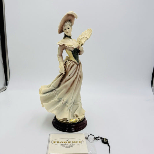 Giuseppe Armani Italy Porcelain Lady Vanessa Sculpture Statue Art 0347C