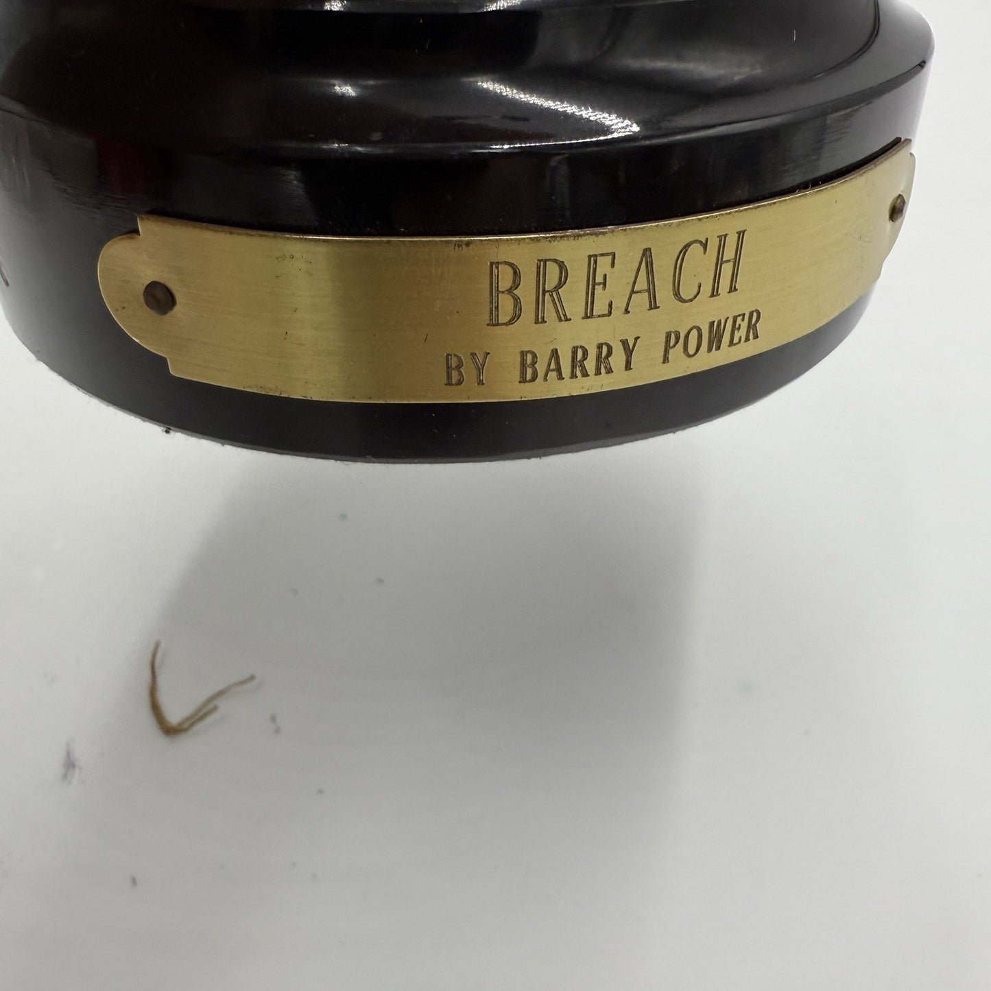 Rare Barry Power Bronze Marble Base Art Sculpture Hunchback Whale Breach” 24/400