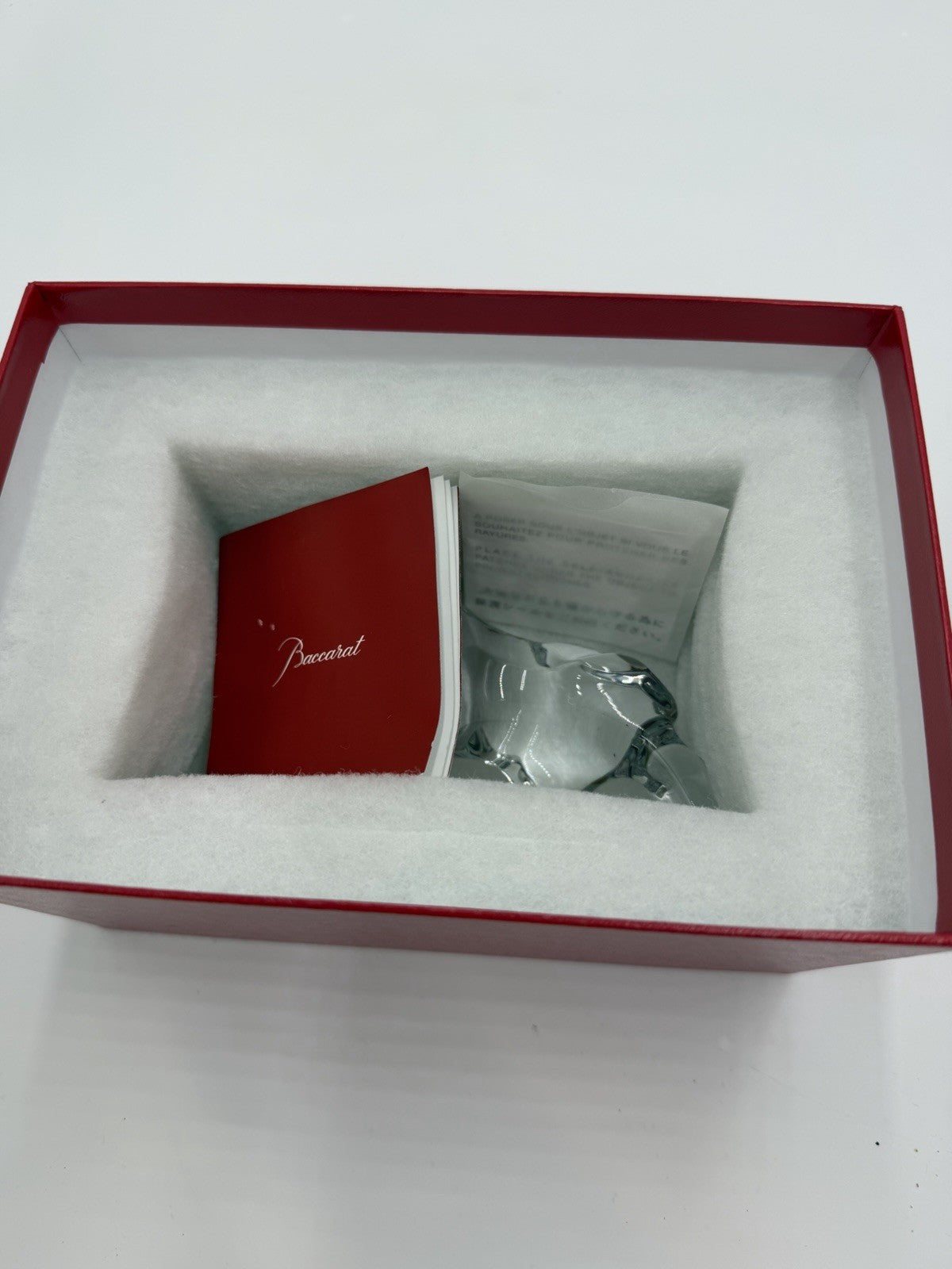 Baccarat France Crystal Zodiac Collection Clear Boar Figurine 2019 NIB Mint