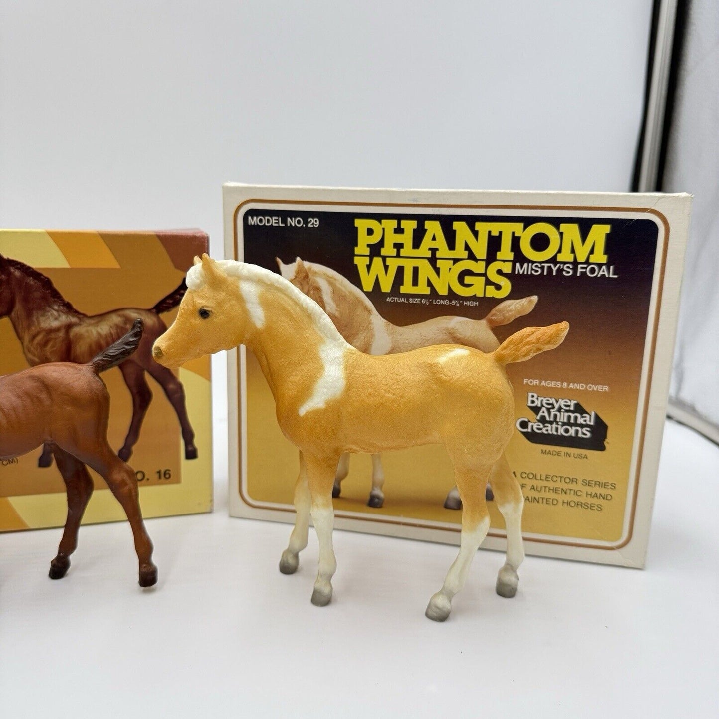 Vintage Breyer Horses Models USA Foals Figurines In Box Set 3