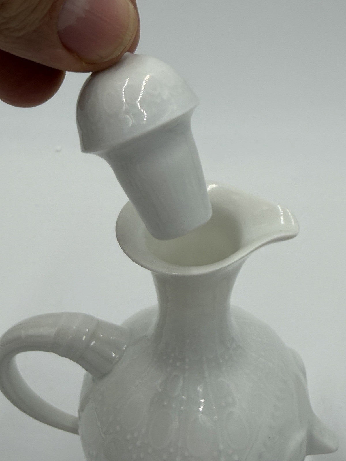 Rosenthal Bjorn Wiinblad Studio Line Romanze Face Head Cruets Porcelain & Tray