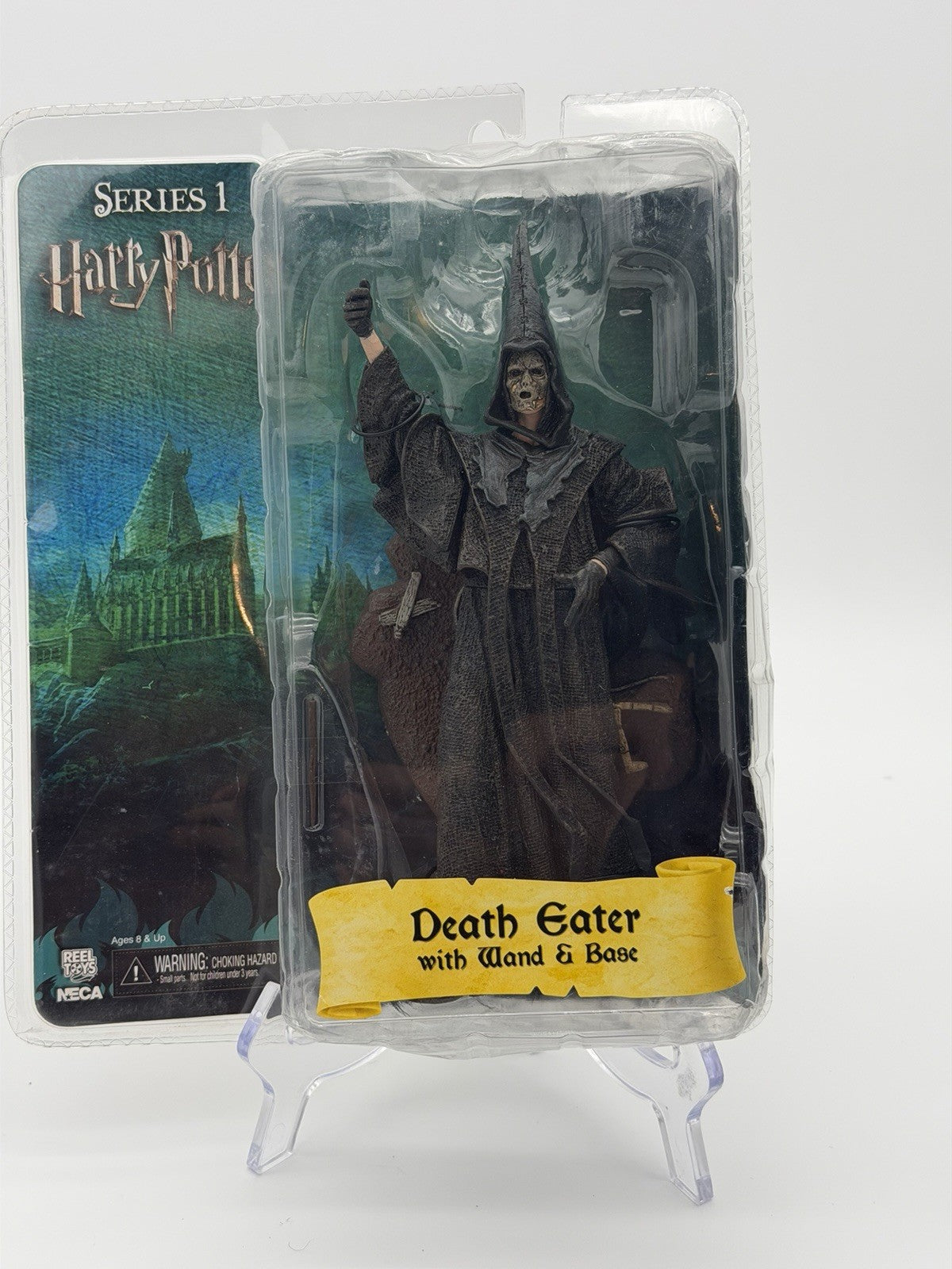 NECA Harry Potter Death Eater with Wand & Base - Action Figure Series 1 Sealed
