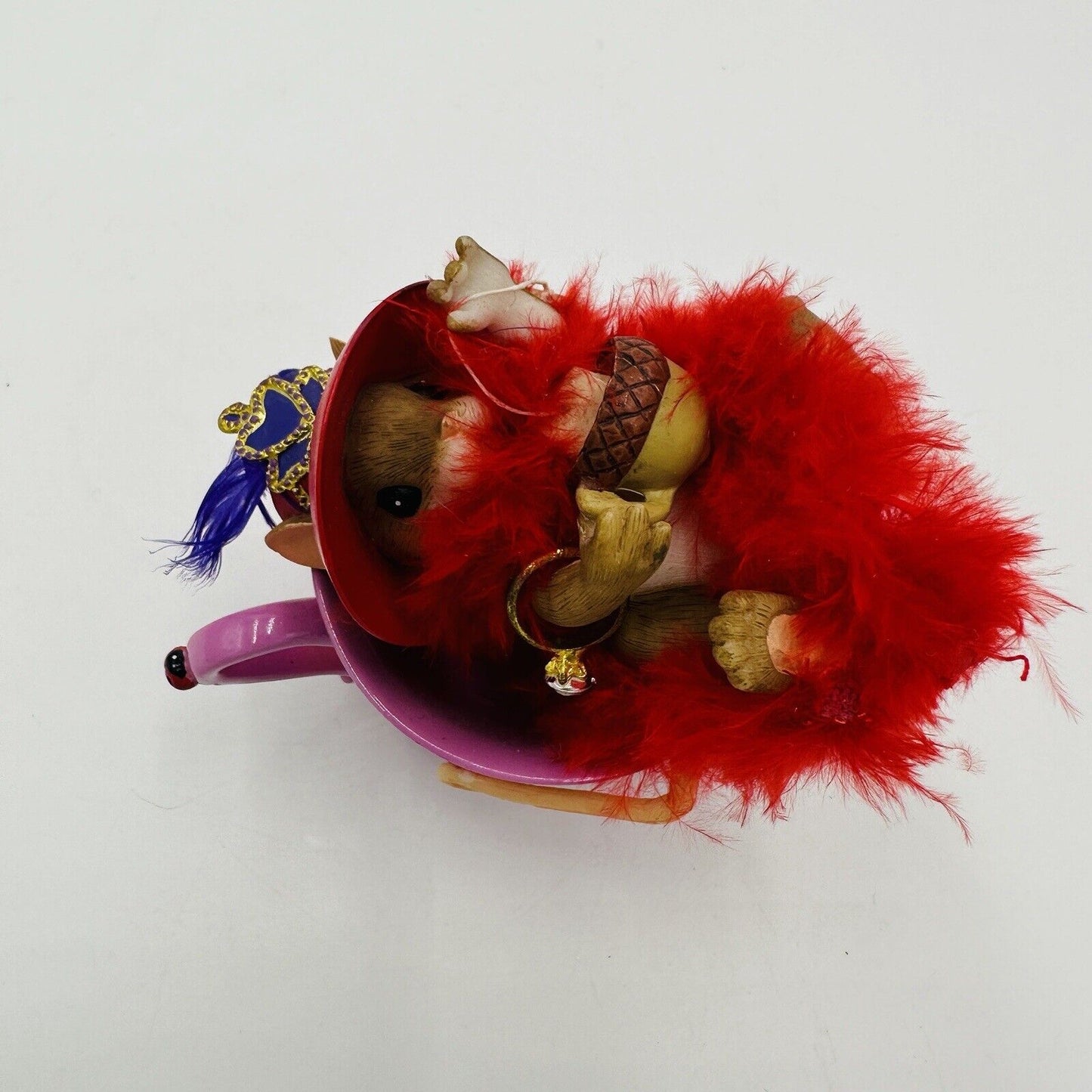 Charming Tails Figurine You're Pref-Tea Sweet Pink Teacup 2006 Home Decor Mice