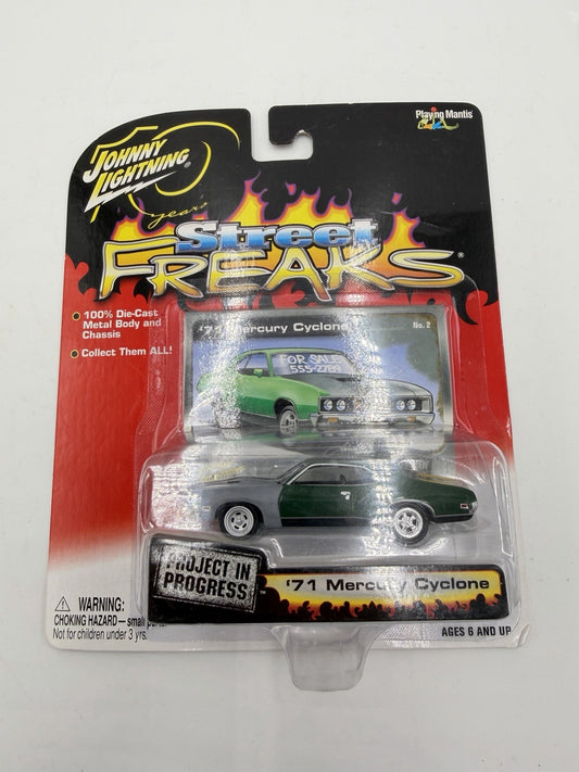 JOHNNY LIGHTNING 1971 Mercury Cyclone Street Freaks Diecast Car  1:64 Sealed