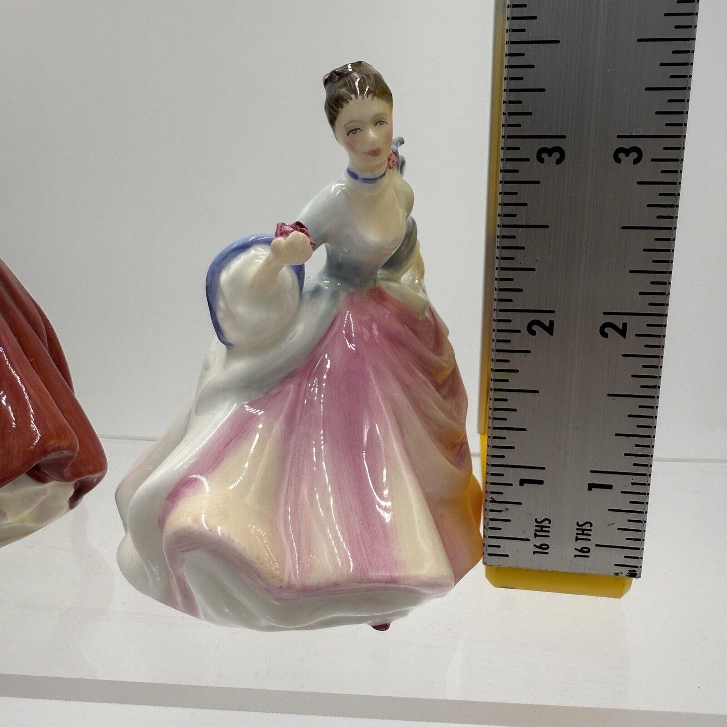 Royal Doulton Southern Belle & Rebecca Porcelain England Figurines Miniatures