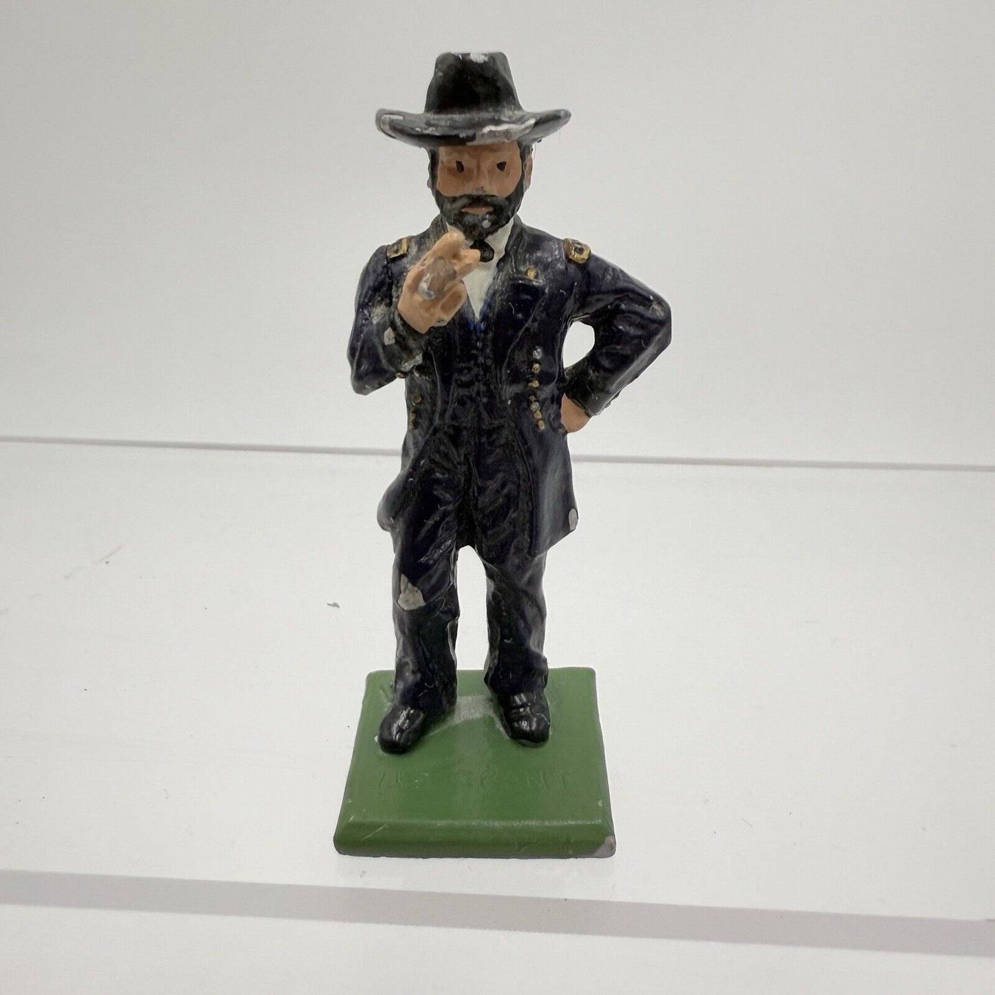 Ron Wall Hand-Painted Pewter Figure Ulysses S. Grant 54mm Scale Signed