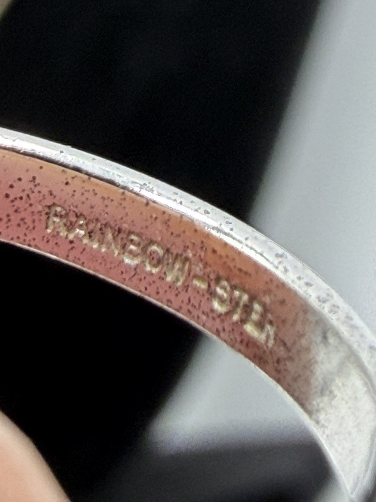 Wedgwood Jasperware Black & Pink Ring Necklace Jewelry Set 2 PCs