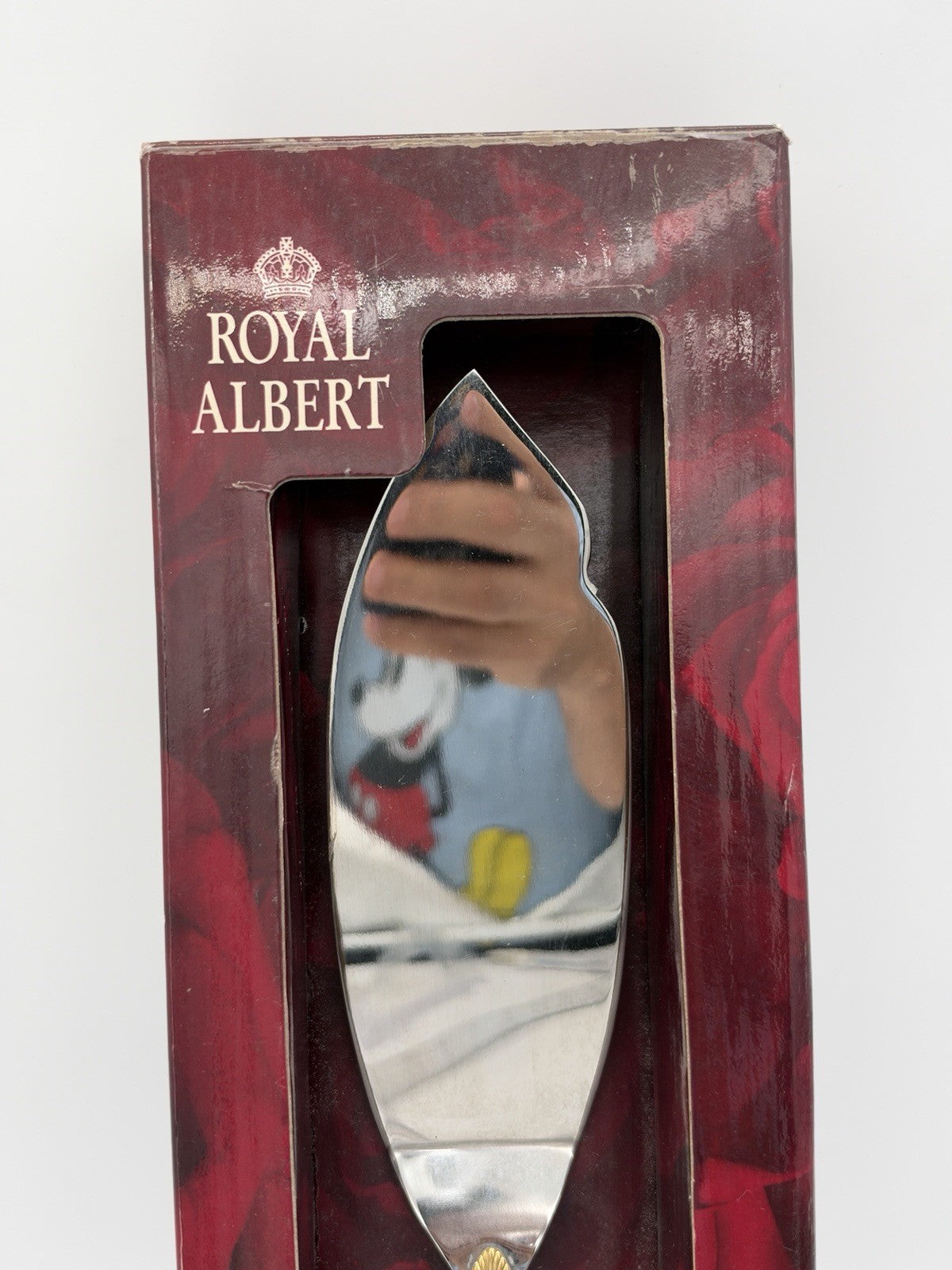 Royal Albert Old Country Roses Fish Buffet Serving Knife Stainless New In Box