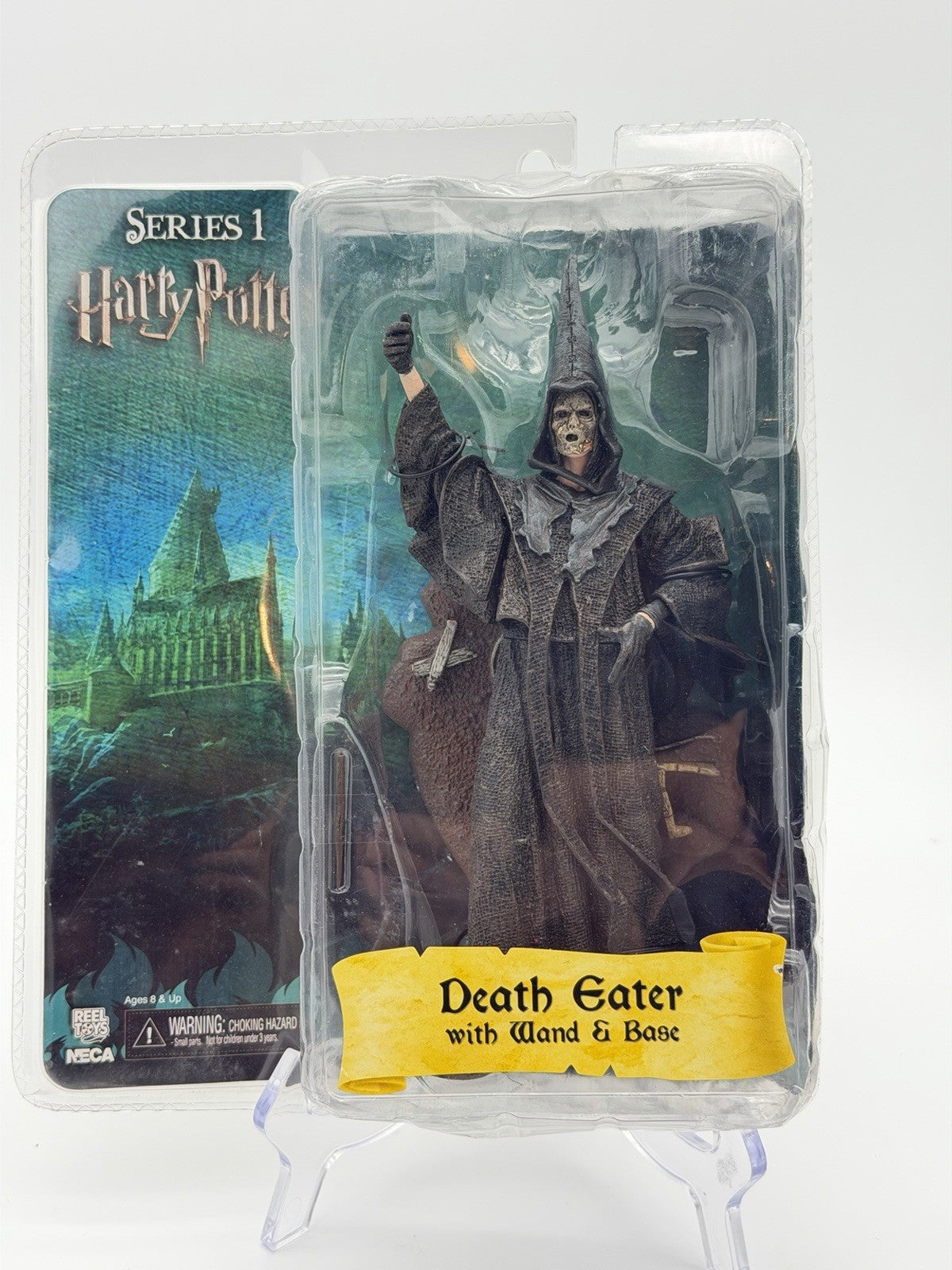 NECA Harry Potter Death Eater with Wand & Base - Action Figure Series 1 Sealed