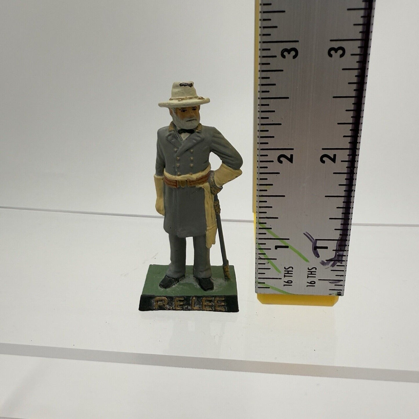 Vintage MiniMen Robert E Lee Toy Metal Soldier 1988 Figurine