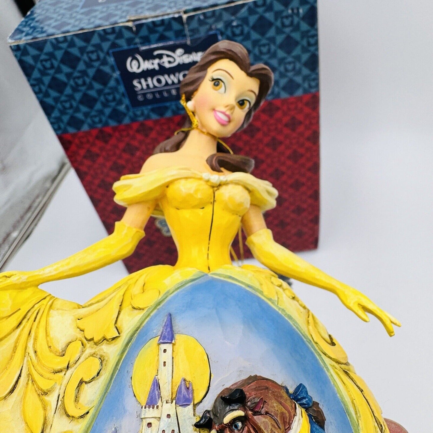 Jim Shore Beauty & the Beast Belle Moonlit Enchantment Walt Disney Showcase Box