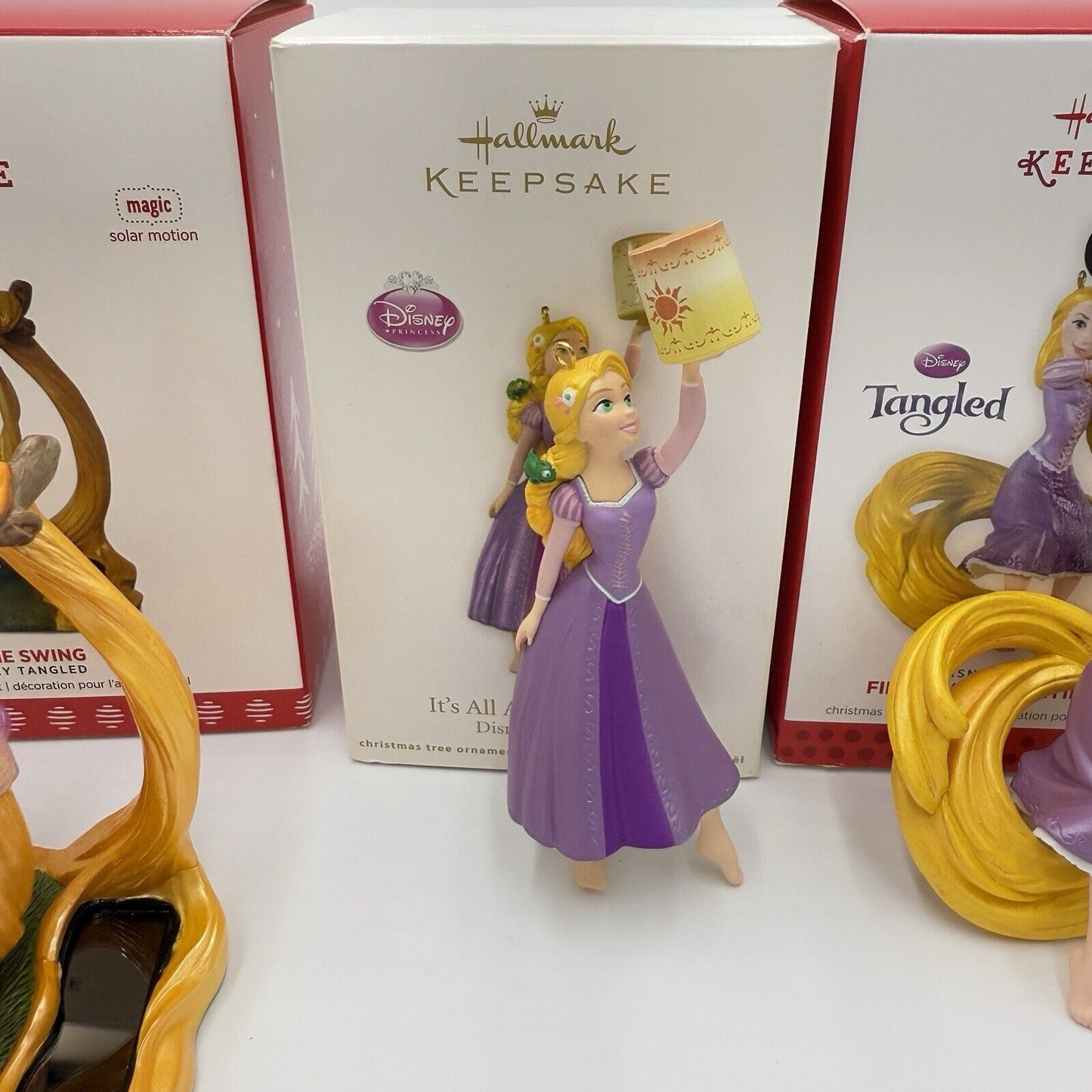 Hallmark Keepsake Disney’s Tangled Rapunzel Christmas Ornaments 2012-2013 2017