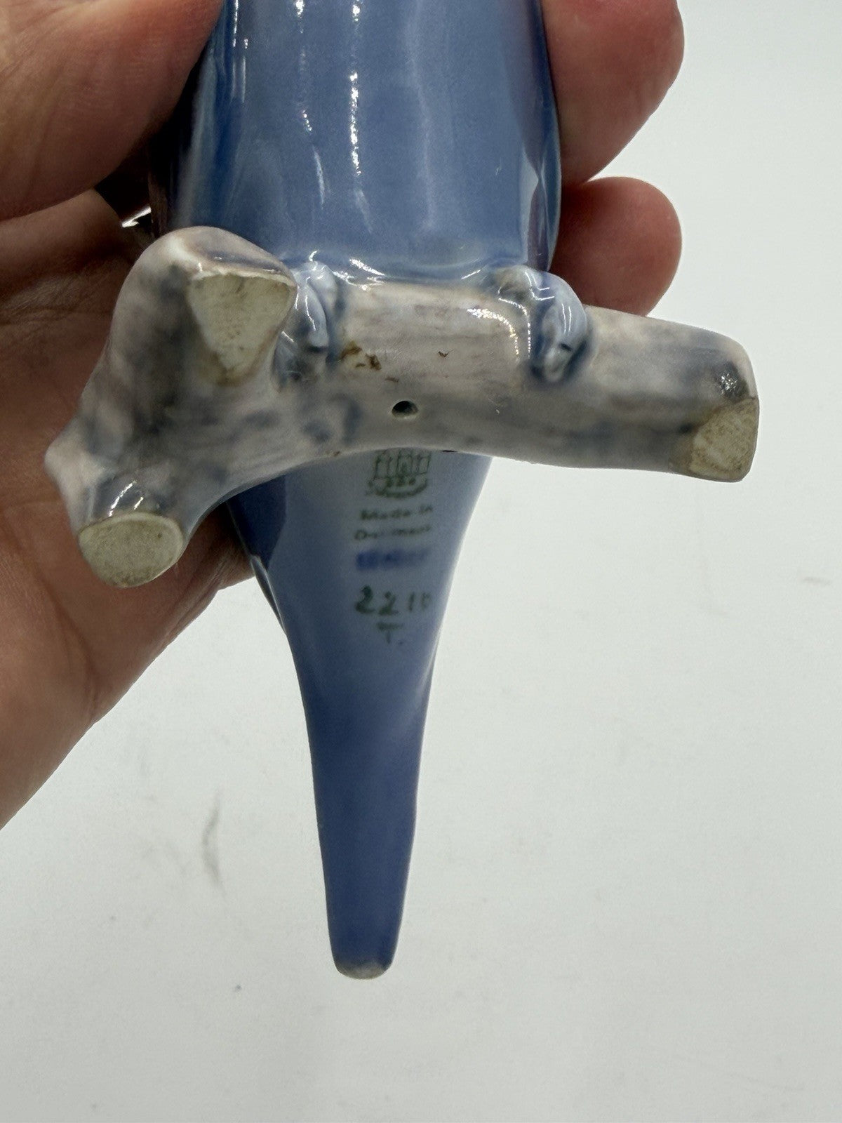 Bing and Grondahl Budgerigar Parakeet 457 Jespersen Porcelain Figurine Denmark