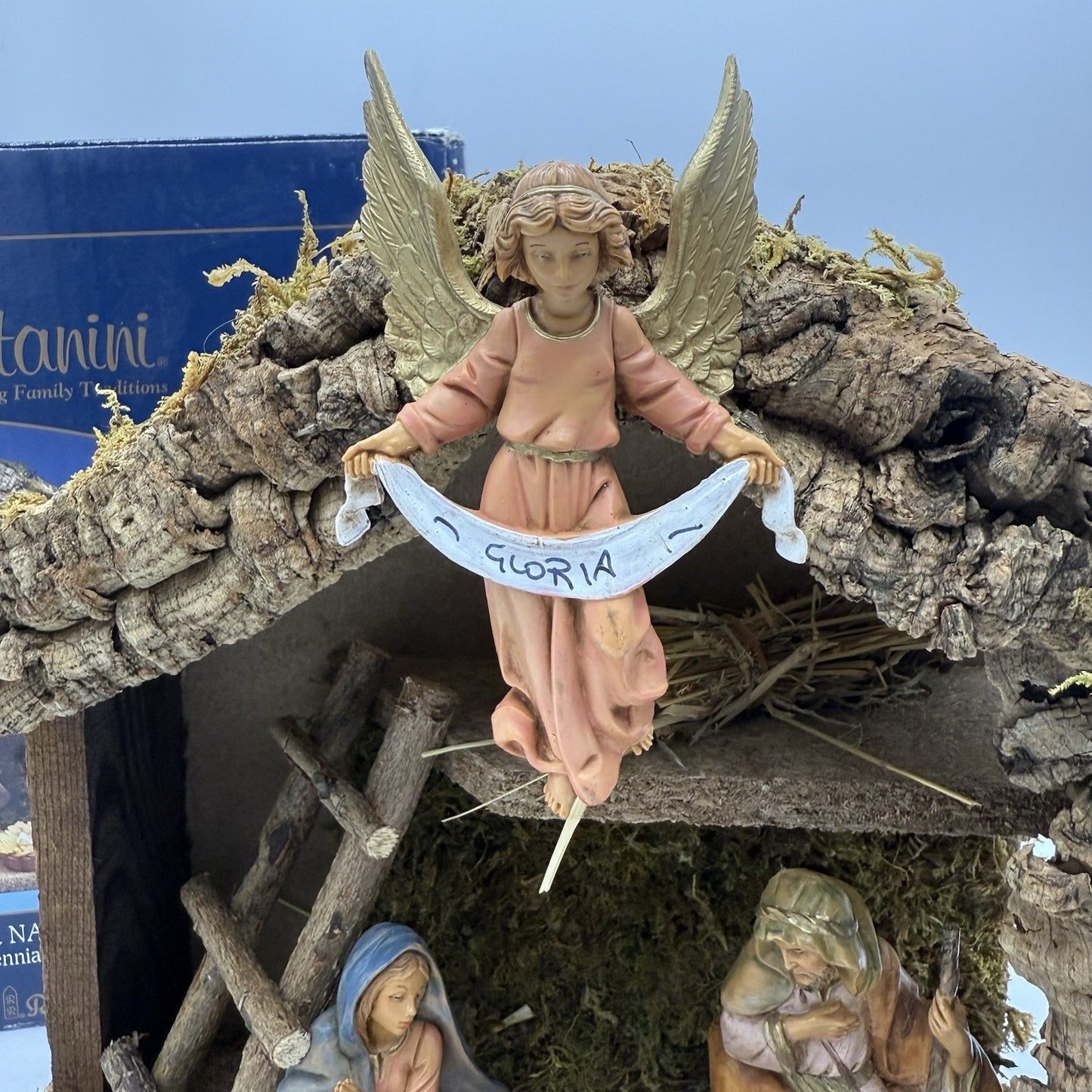 FONTANINI Italy NATIVITY SCENE 5pc Centennial Collection 5” W/box