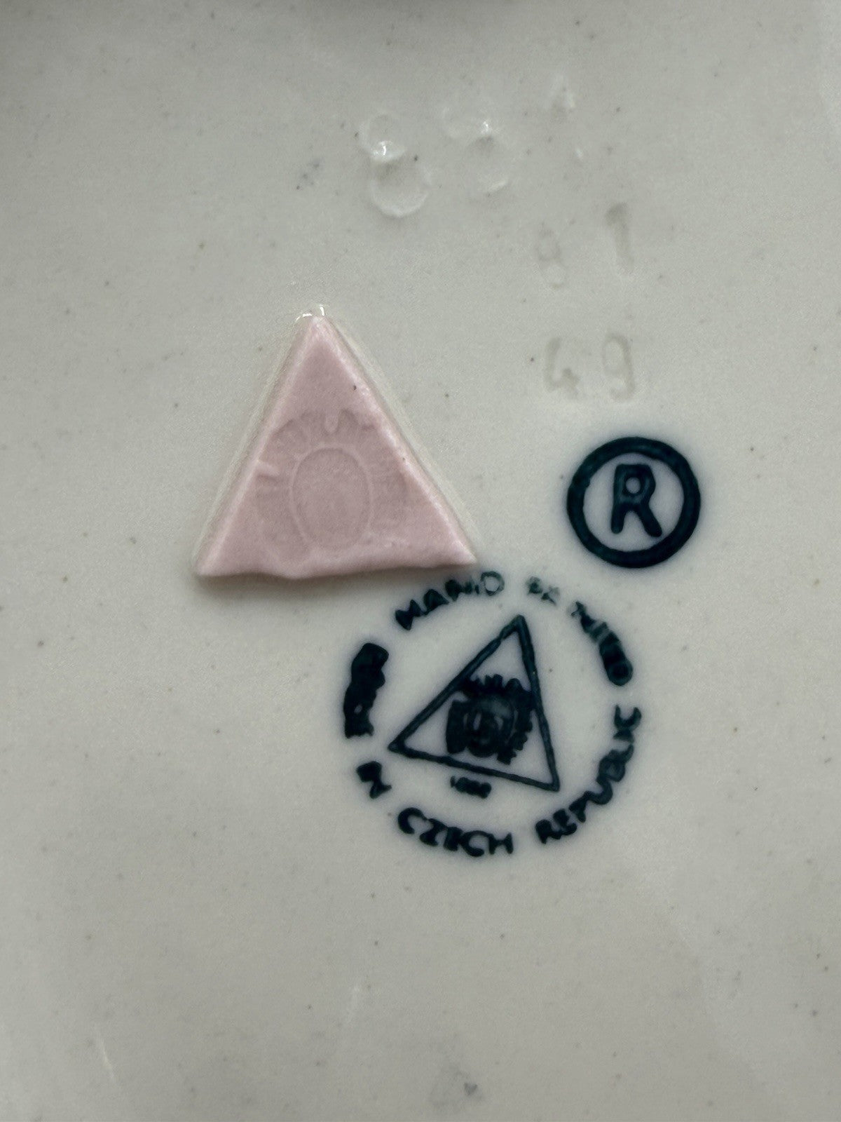 Vintage Royal DUX Bohemia Porcelain Horse Figurine 12”H Czech Republic W/box