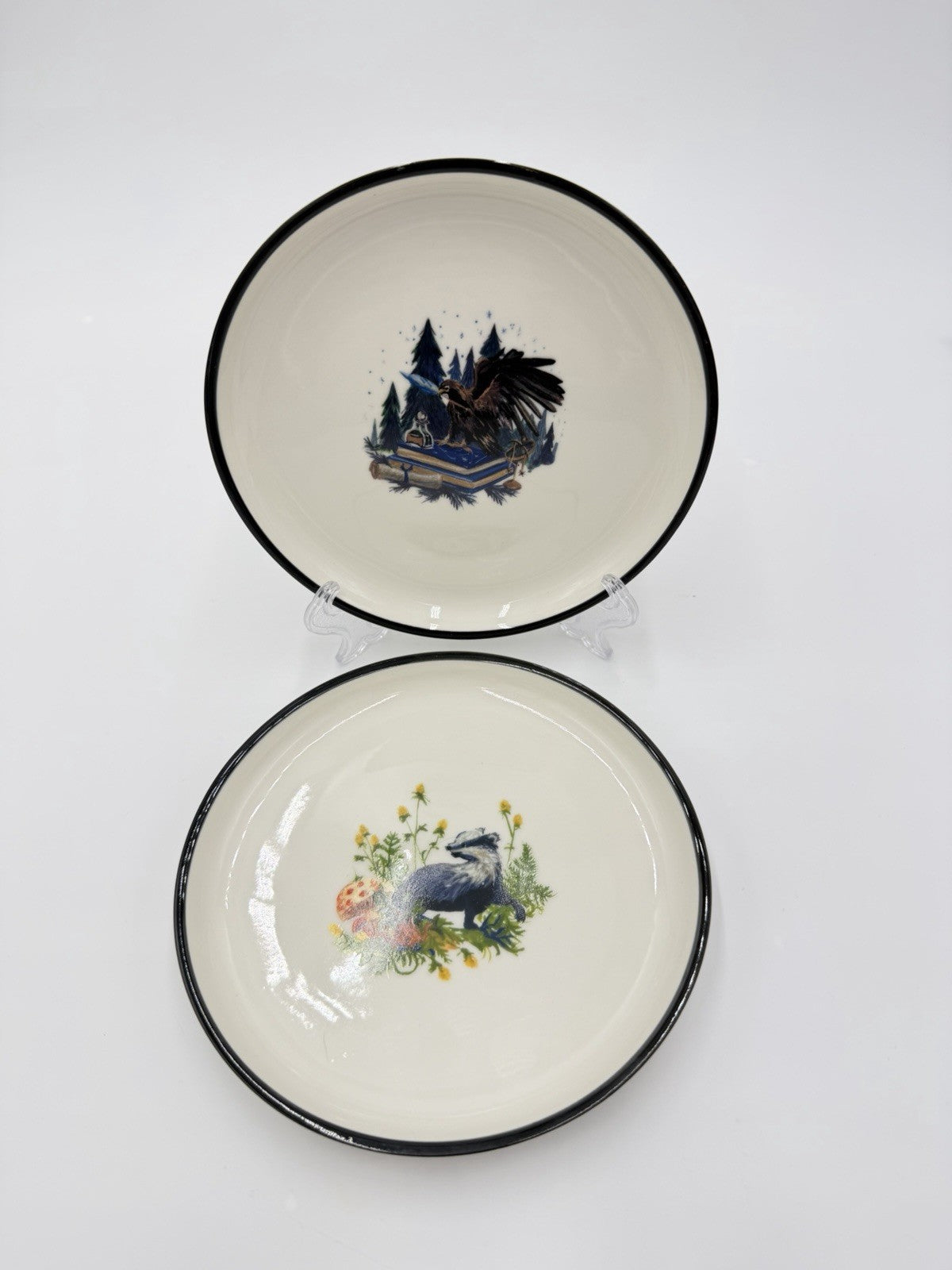 Cara Kosik Wizard House Plates Harry Potter 6” Ceramic 2 PCs