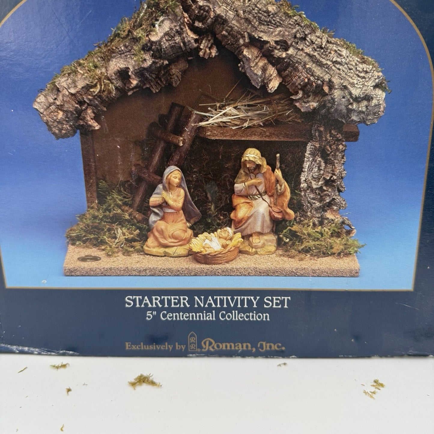 FONTANINI Italy NATIVITY SCENE 5pc Centennial Collection 5” W/box
