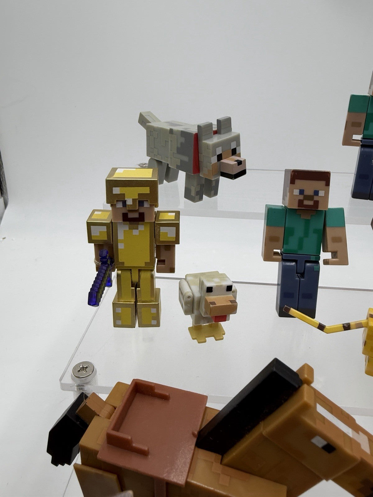 Minecraft Figures Animals Blocks Weapons Tools Lego Mini Figs Lot 50 PCs