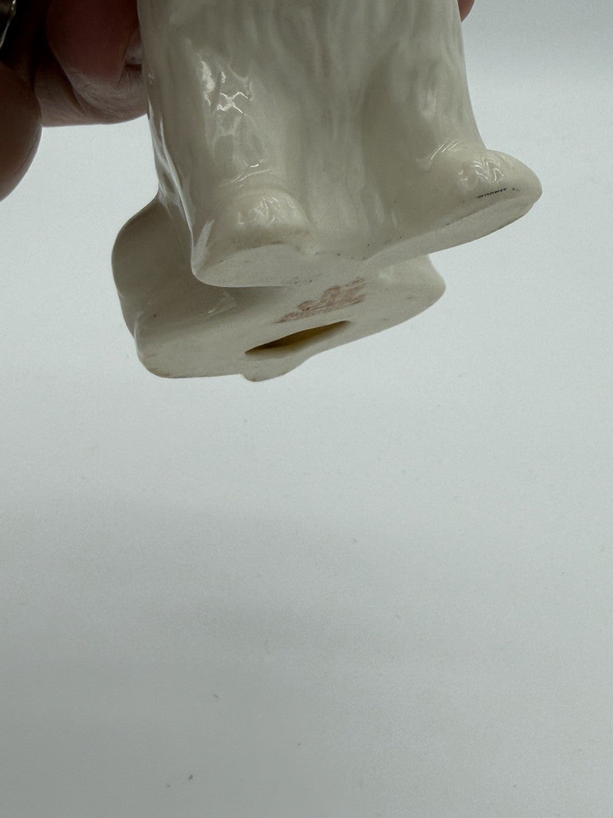 Belleek Ireland Porcelain DOG SCOTTISH TERRIER 3" Brown Mark Figurine