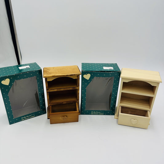 Country Treasure Dollhouse Furniture Wood Cabinet Item 7052  6.5” 1989 Miniature
