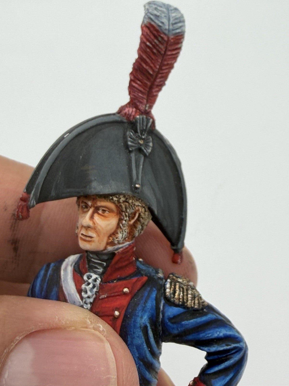 Vid Soldiers Painted Napoleonic tin toy soldier French Grenadier figurine 4.5”