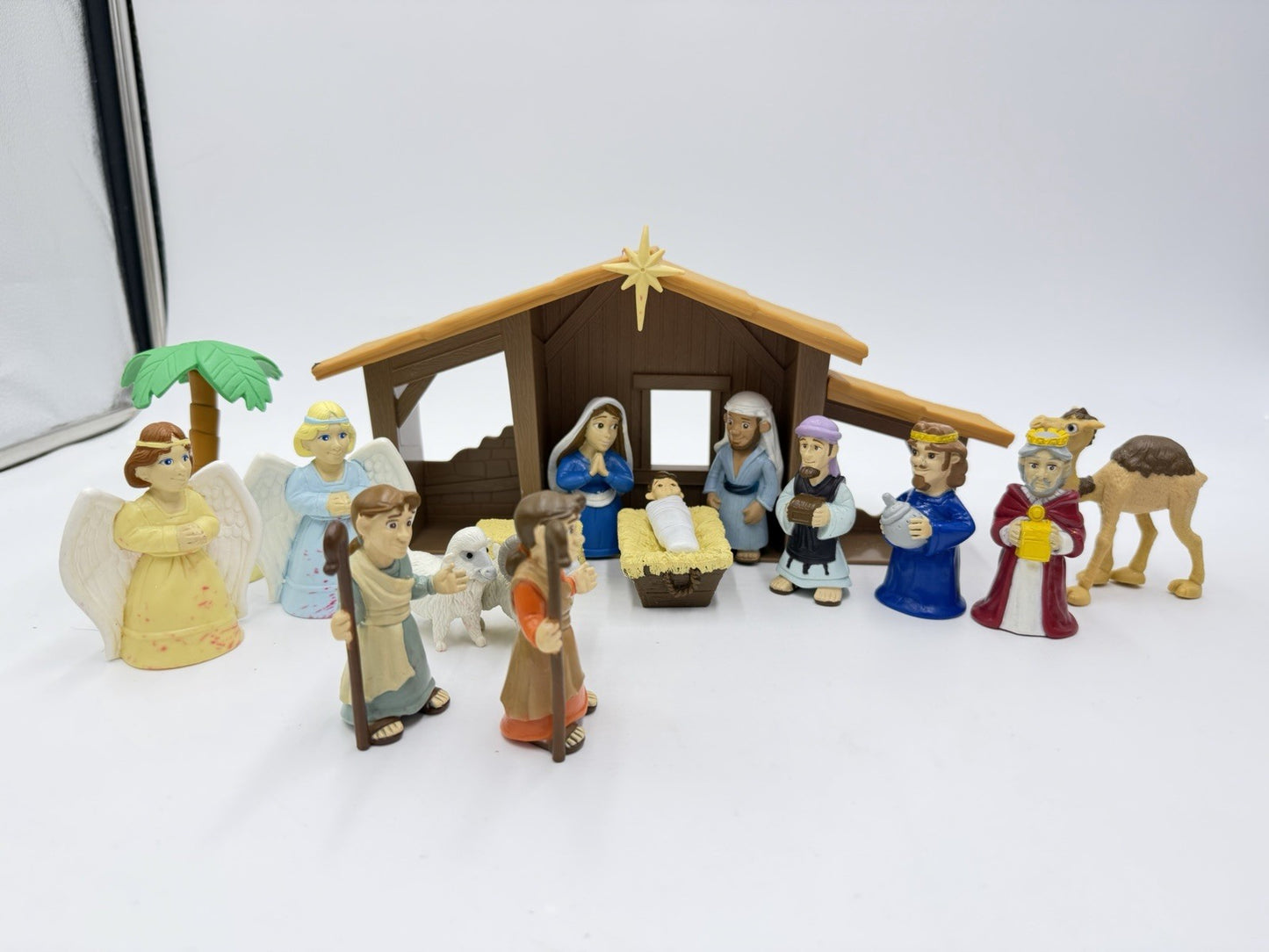Tales Of Glory Children’s Christmas Nativity Play Set Figurines Lot Of 17 Pieces