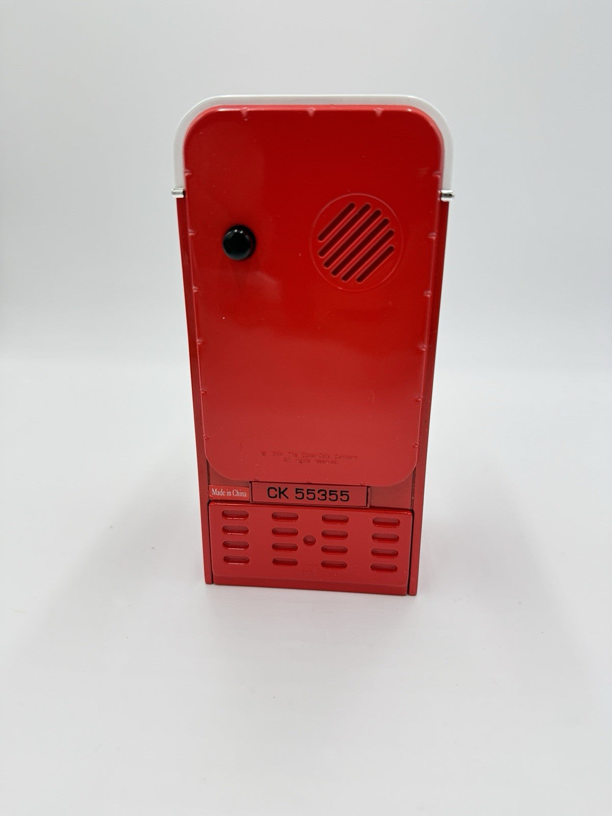 1994 Coca Cola Vendo Diecast Miniature Machine 7” Coin Bank Collectible Works