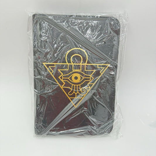 Yu-Gi-Oh Millennium Puzzle 9 Pocket Binder - NEW Black