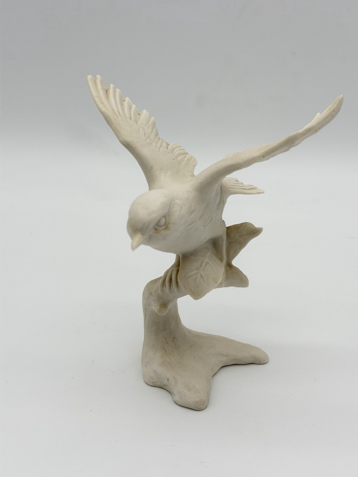 Goebel Great Titmouse White Bisque Porcelain Bird Figurine Germany Unpainted 5”