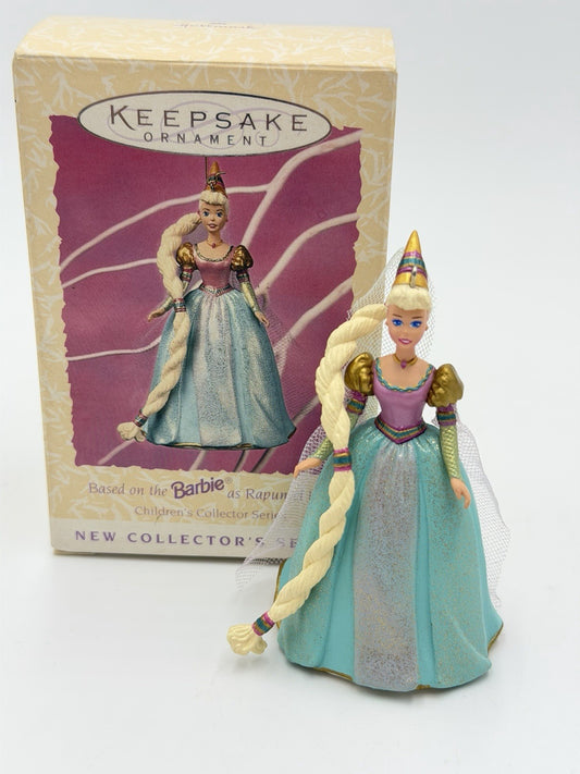 VTG Hallmark Keepsake Barbie as Rapunzel Ornament 1997 #1 On Series