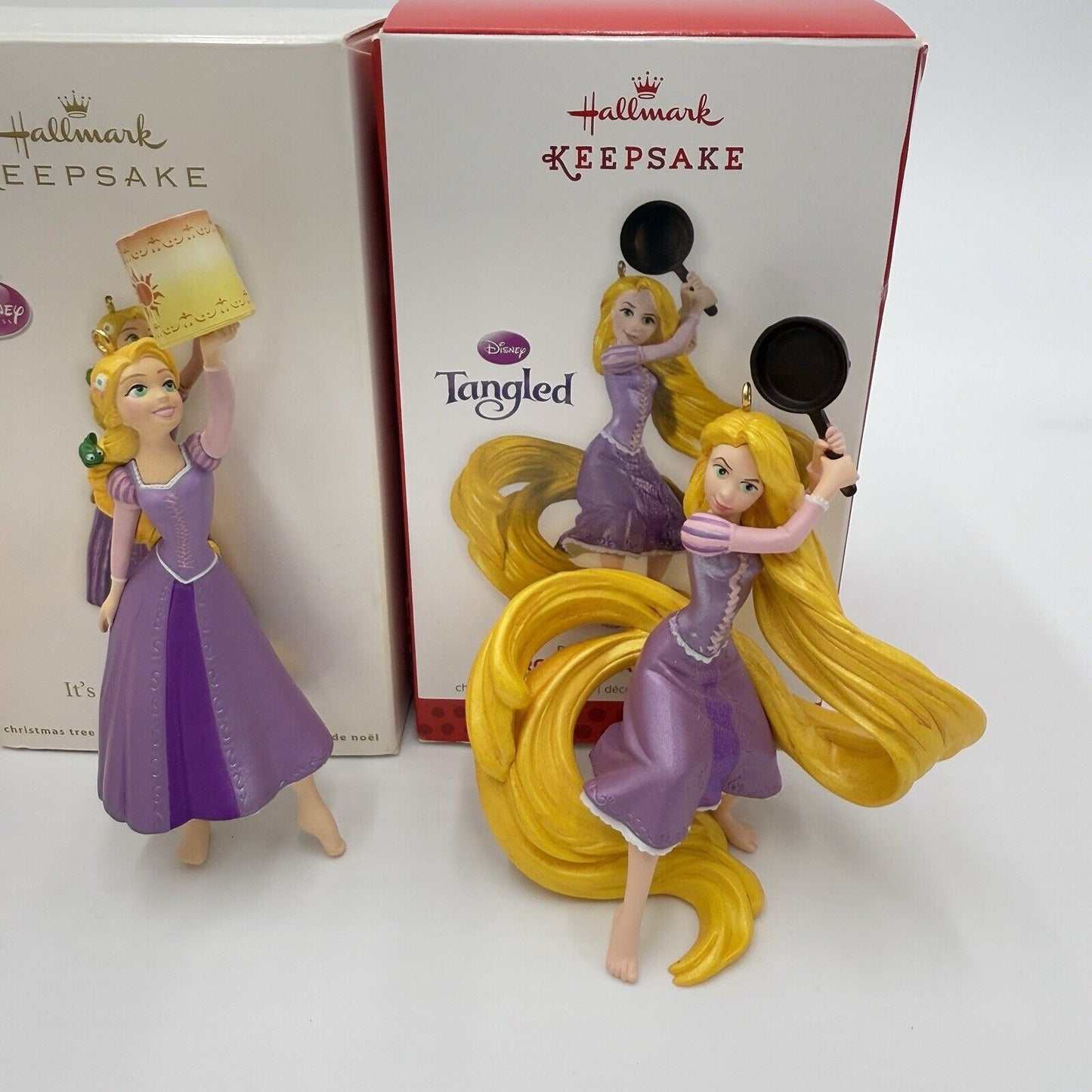 Hallmark Keepsake Disney’s Tangled Rapunzel Christmas Ornaments 2012-2013 2017