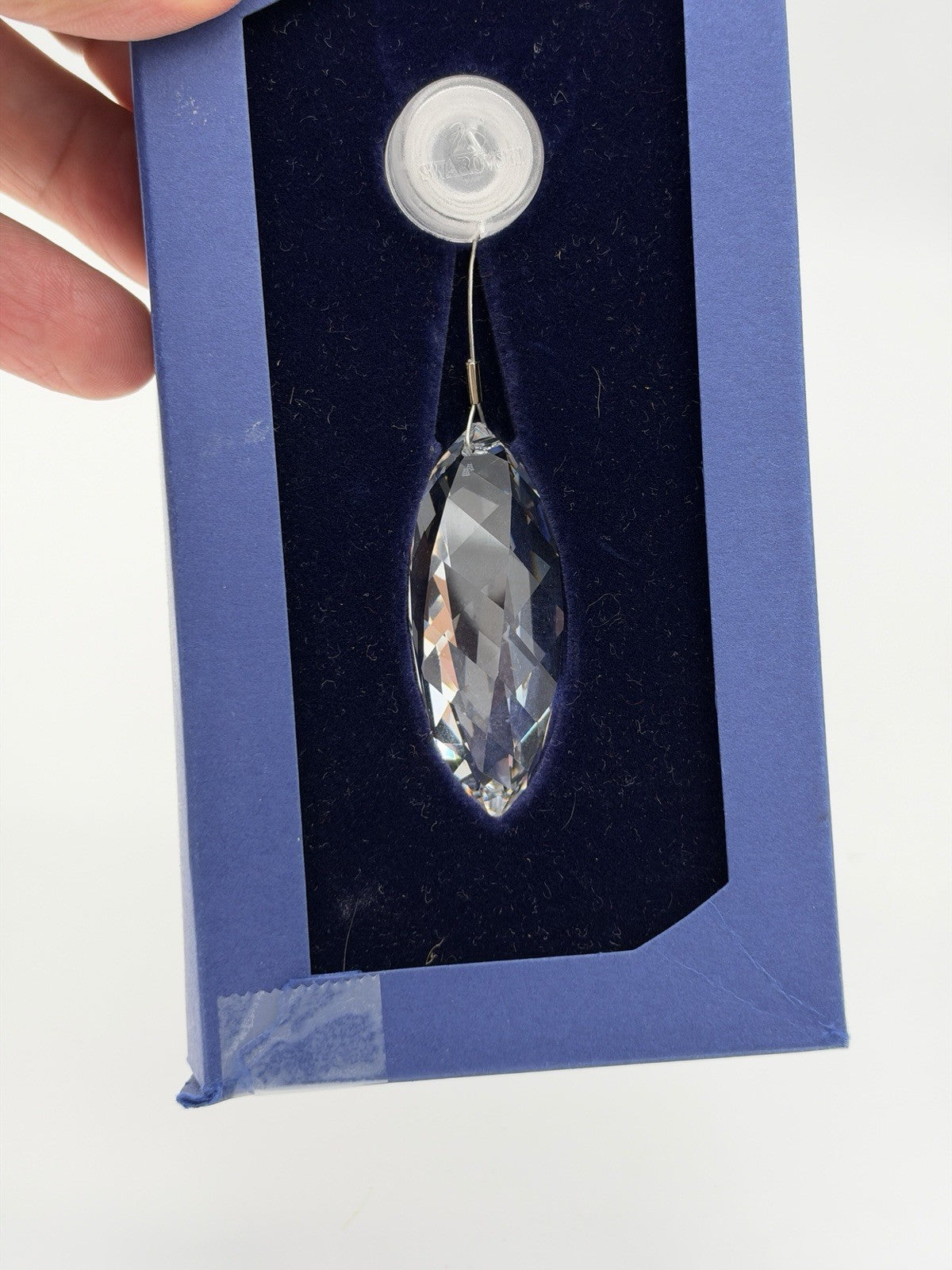 Swarovski Crystal Window Ornament  Twist suncatcher prism Boxed