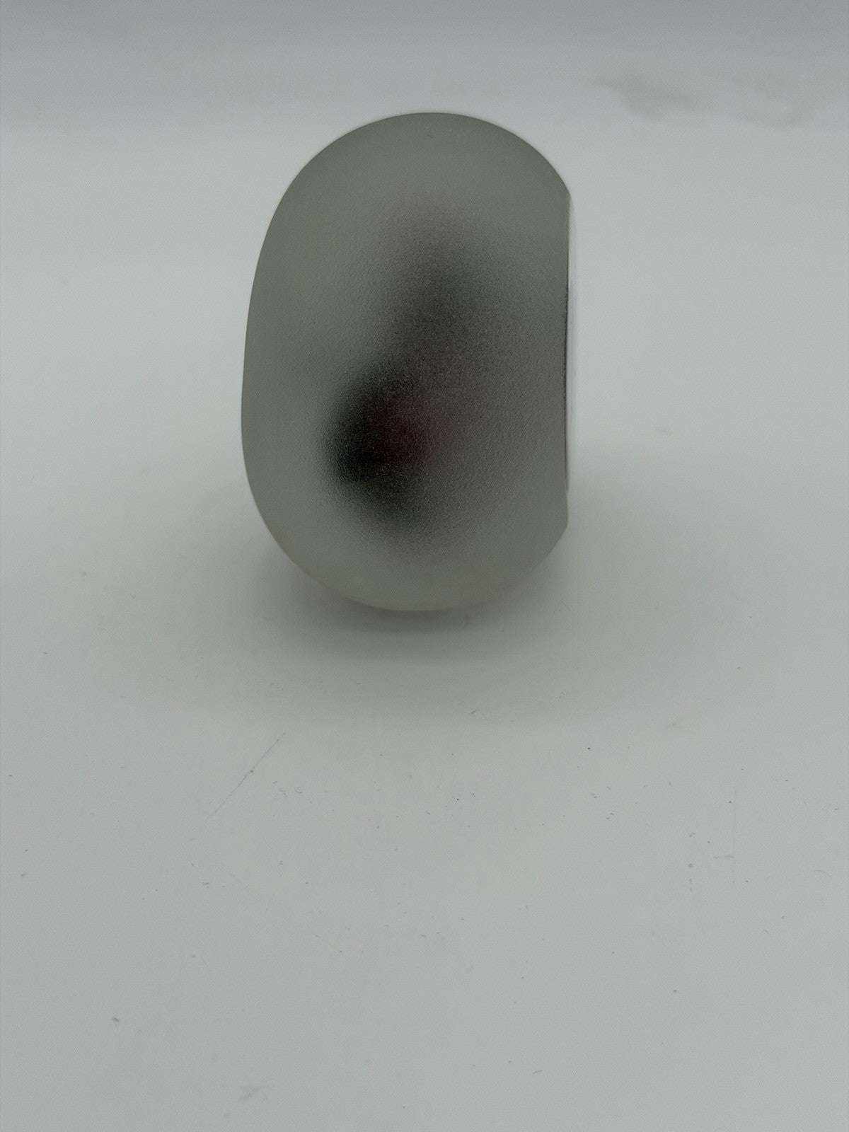 Neil Duman Art Glass Paperweight Purple Heart Virginia Studio Frosted 90’ Rare 3