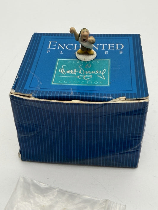 WDCC Enchanted Places Sleepy Dwarf Miniature Disney's Snow White Box Figurine