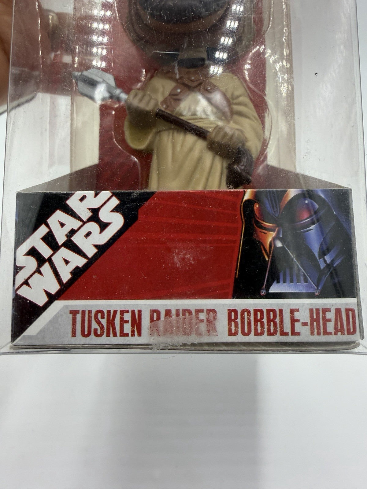 Star Wars Funko Tusken Raider Bobble-Head 2008 Lucasfilm 6” Boxed