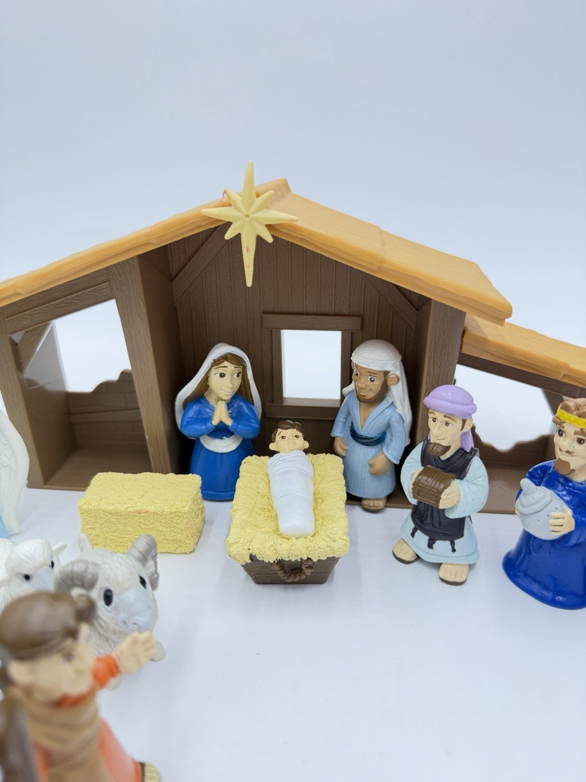 Tales Of Glory Children’s Christmas Nativity Play Set Figurines Lot Of 17 Pieces