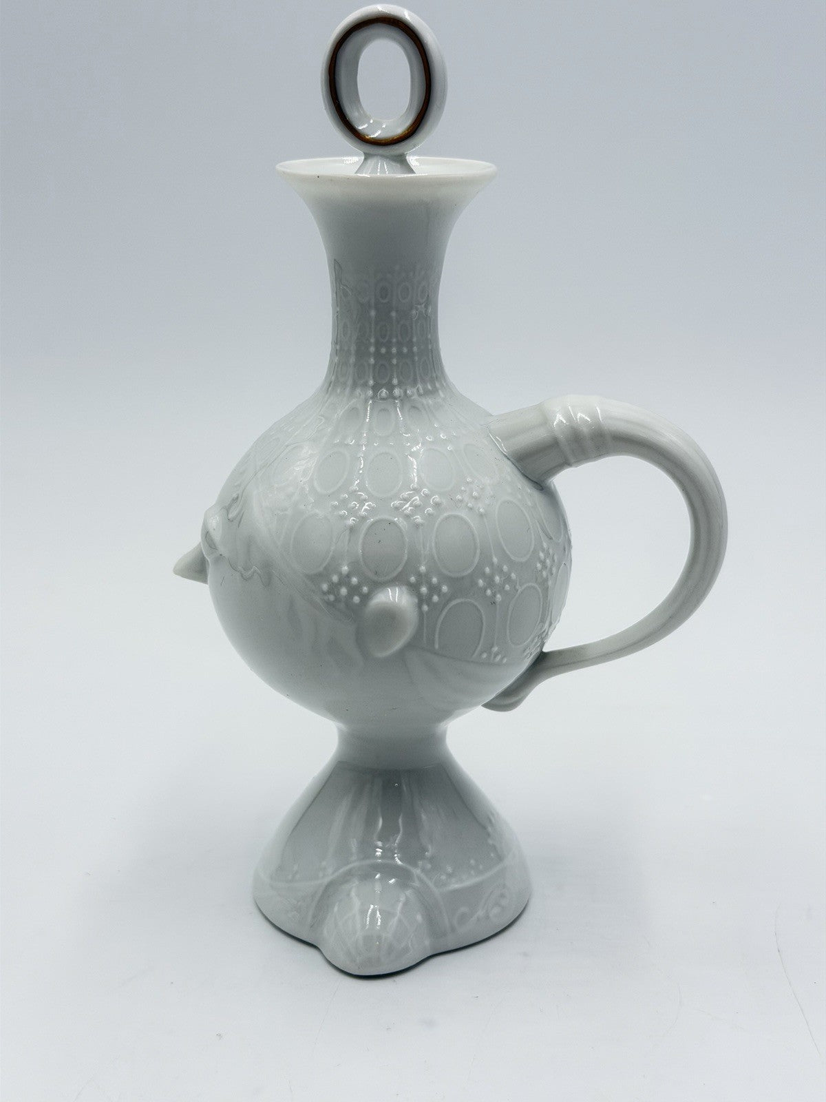 Rosenthal Studio Line Romance Bjorn Wiinblad Face Head Cruet Oil Vinegar Pitcher