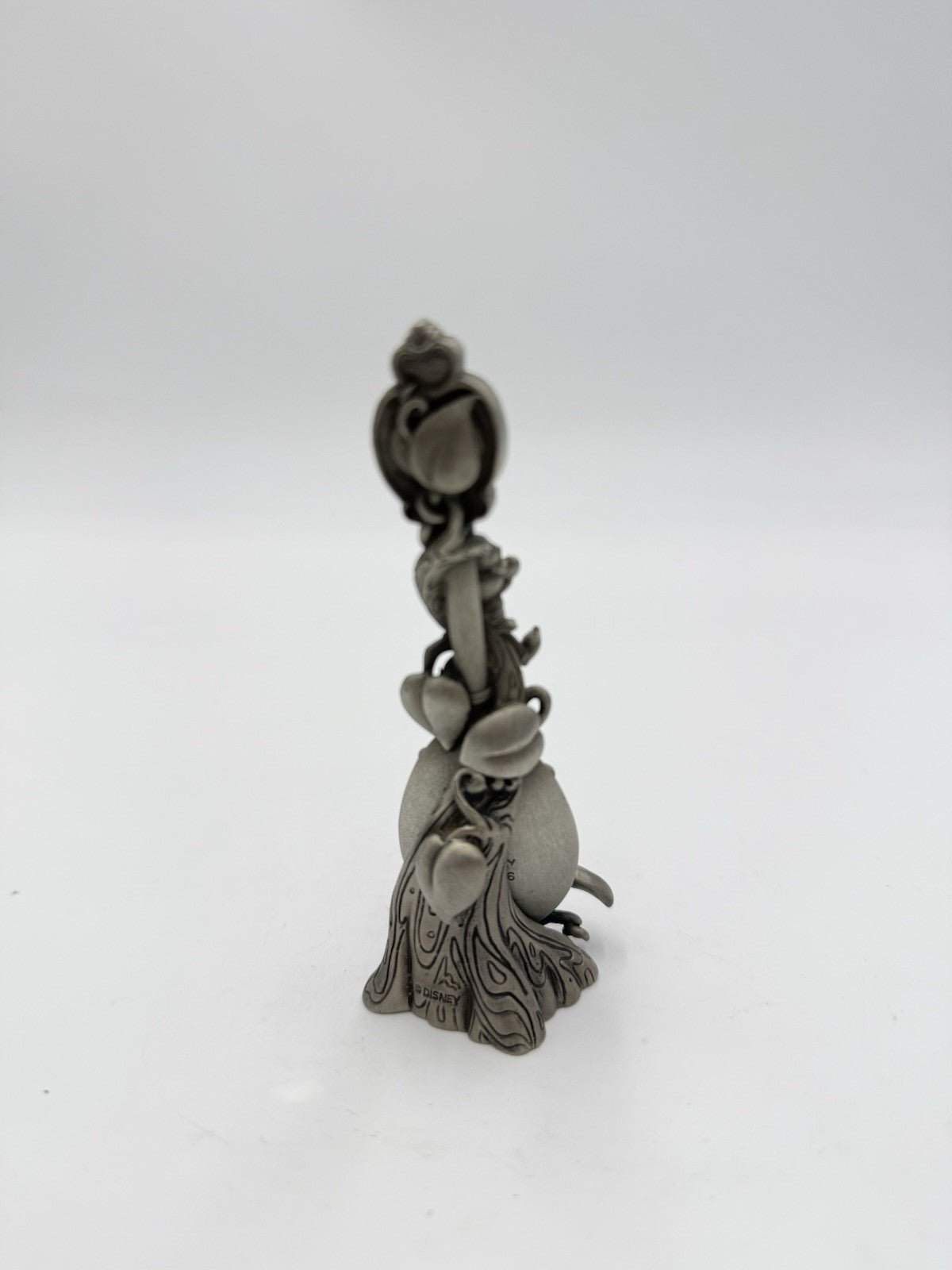 Rare Disney JACK & THE BEANSTALK PEWTER COLLECTIBLE SPOON WITH STAND 1996
