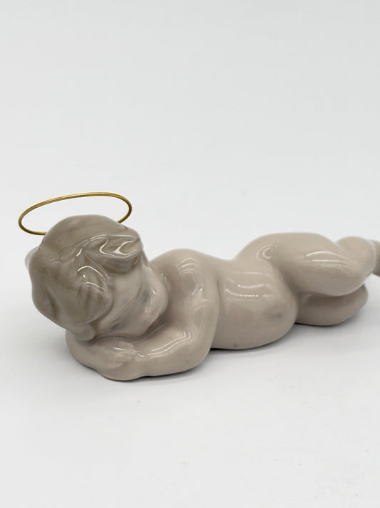 Lladro Spain Sleeping Little Baby Jesus 4" Porcelain Figurine Nativity Rare