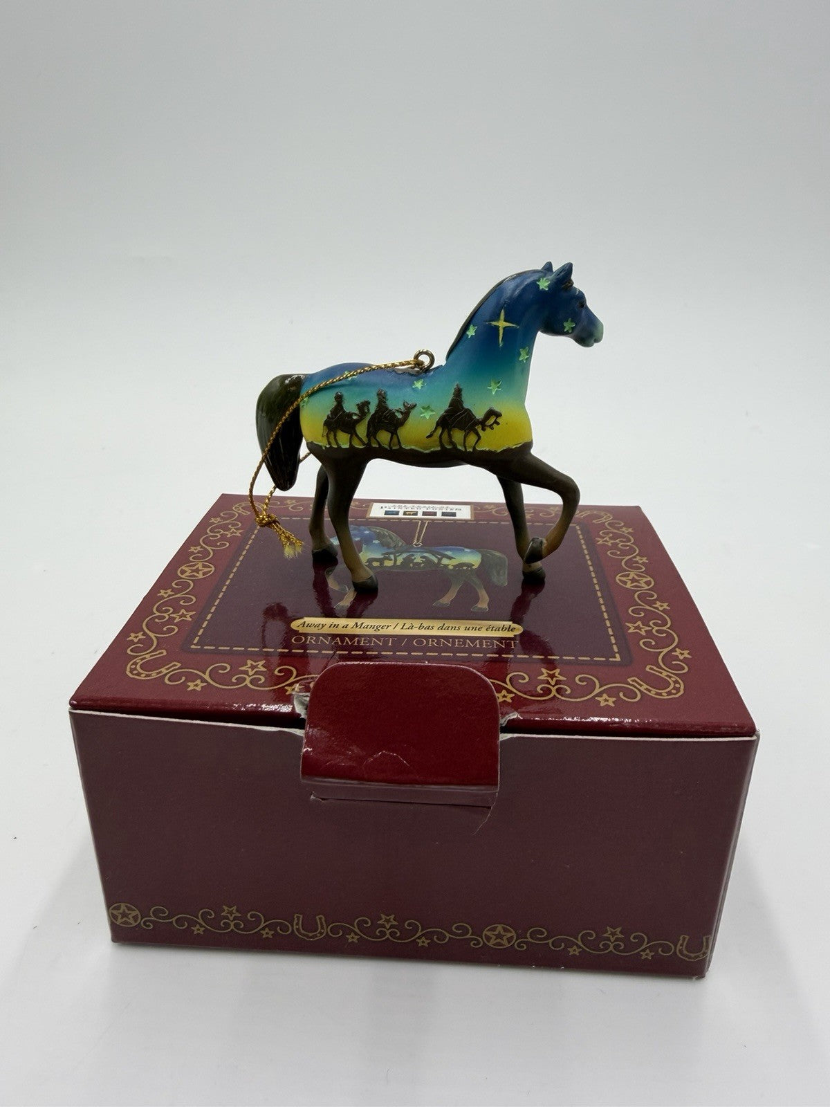 The Trail Of Painted Ponies Nativity Horse Wise Men Away In A Manger Ornament